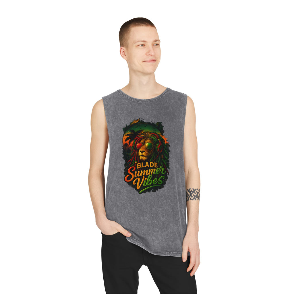 Rasta Lion Tank Top