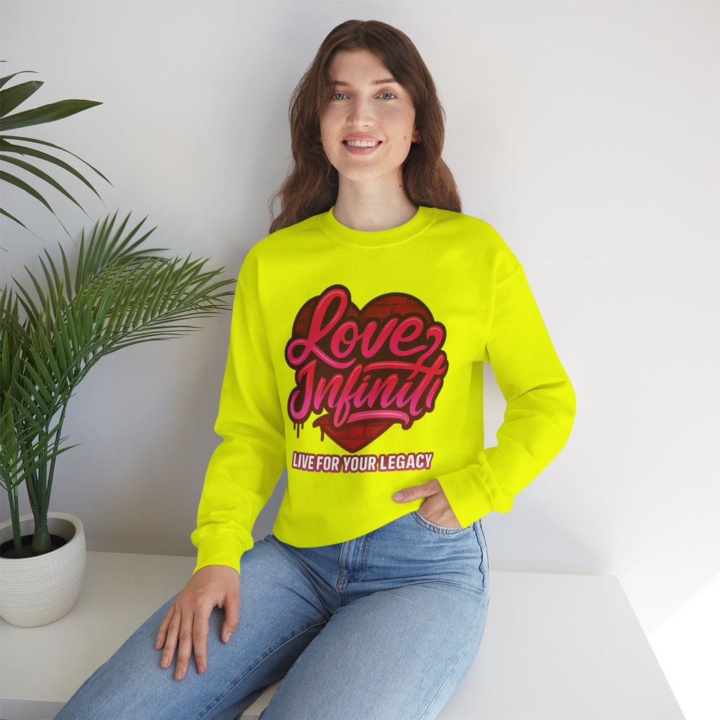 Love, Infiniti Street Vibes Unisex Crewneck Sweater