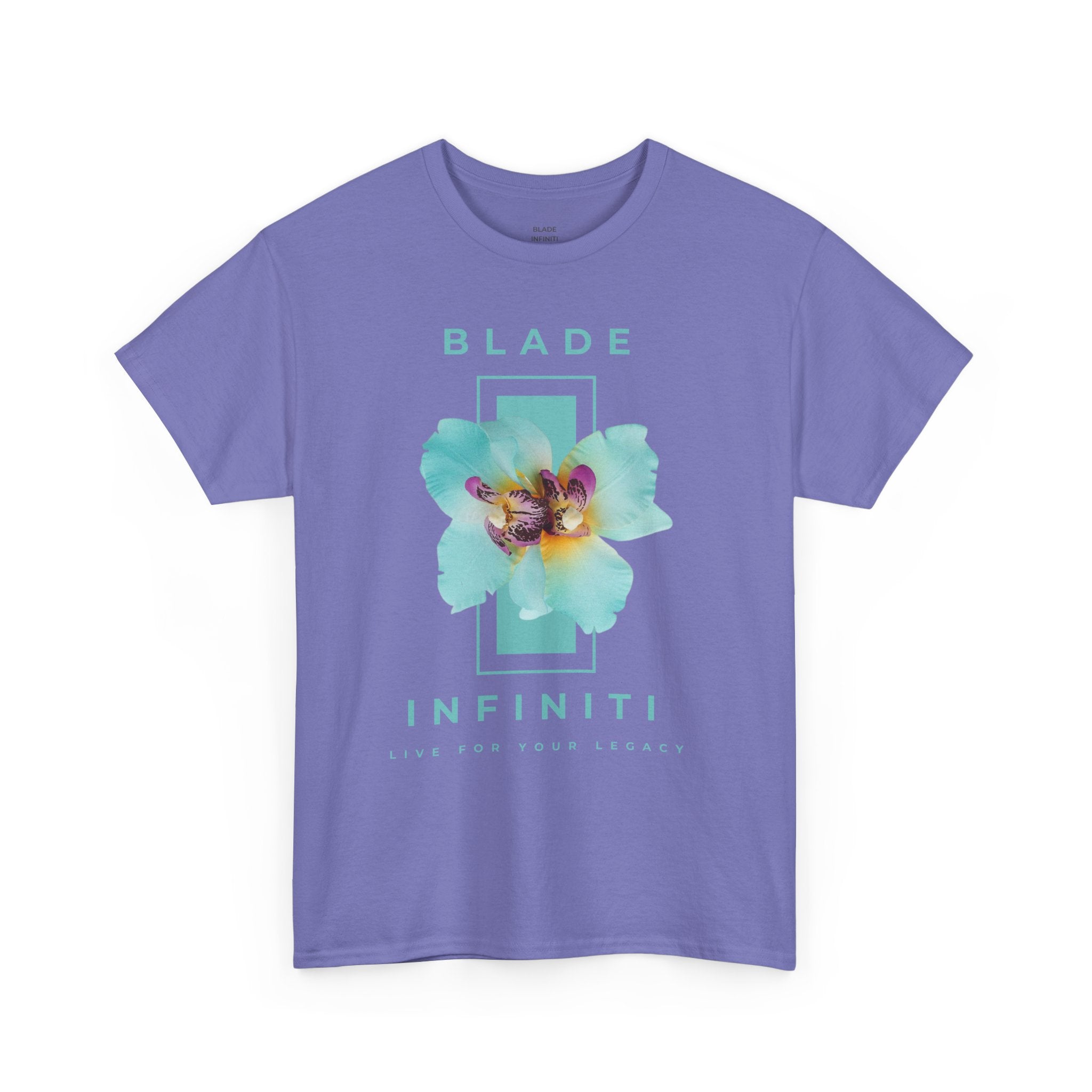 Essence of Infiniti Light Aqua Floral T-Shirt