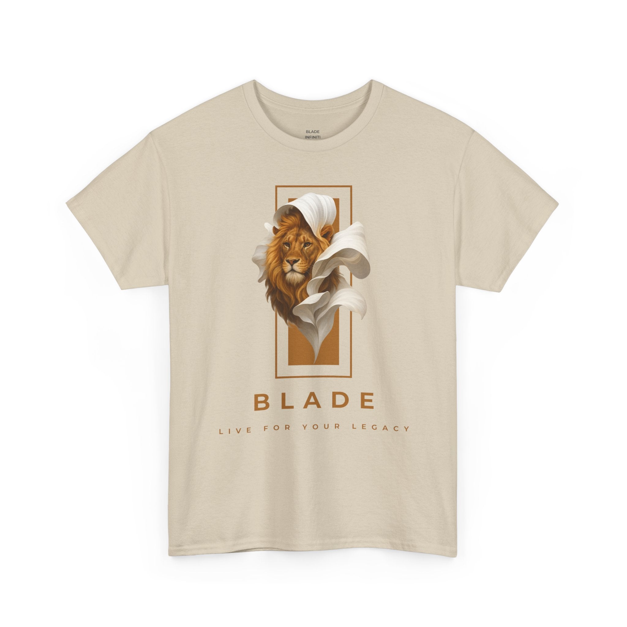 Majestic Bloom Brown/Tan Lion T-Shirt