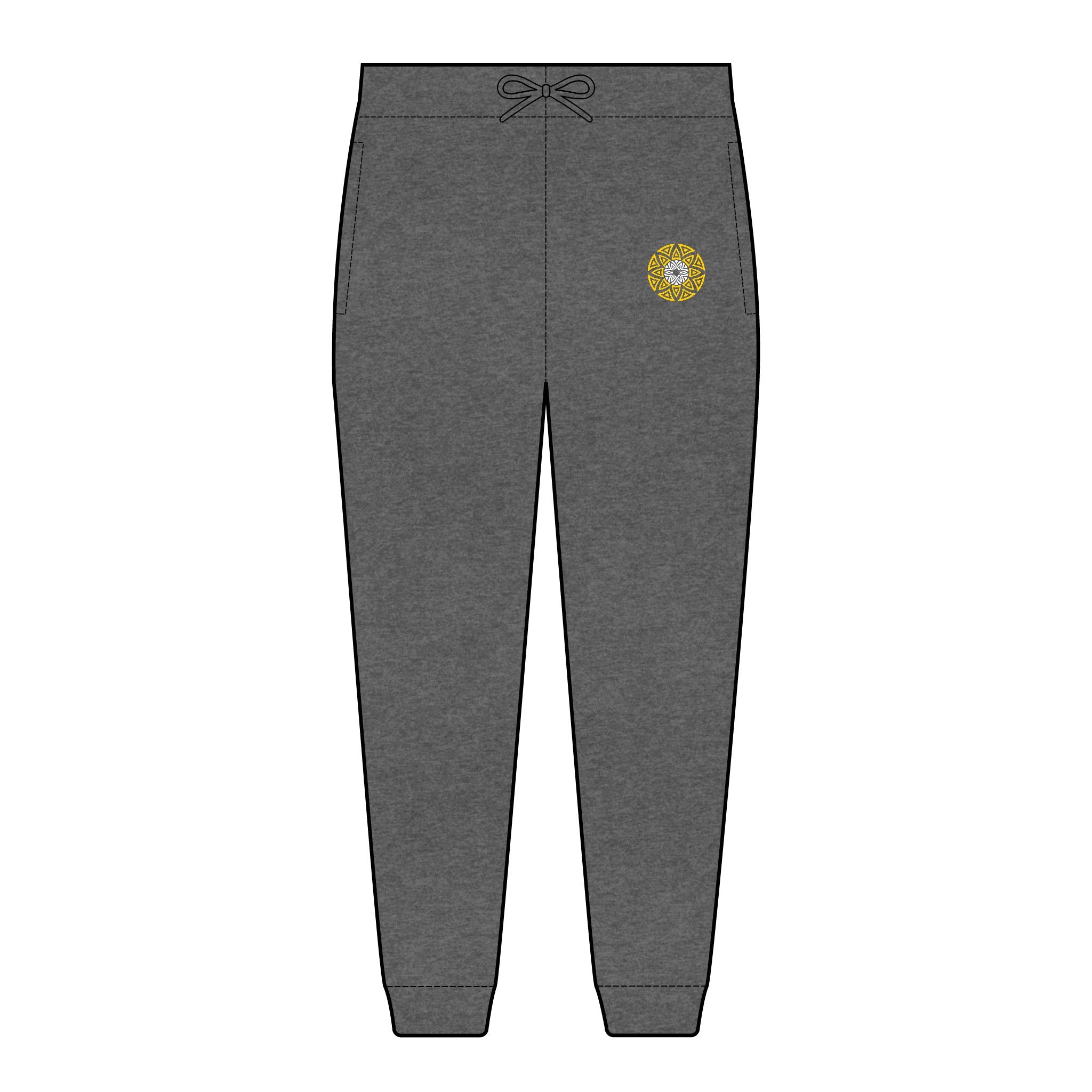 Ethereal Azteca Logo Embroidery Joggers
