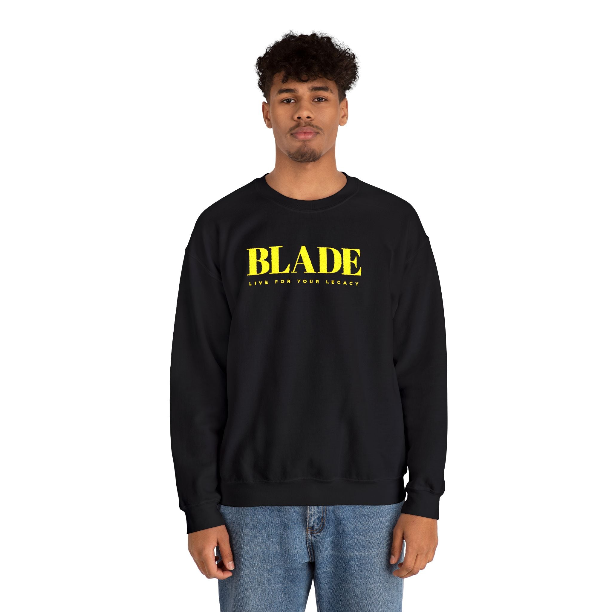 Blade Legacy Embroidery Crewneck Sweatshirt