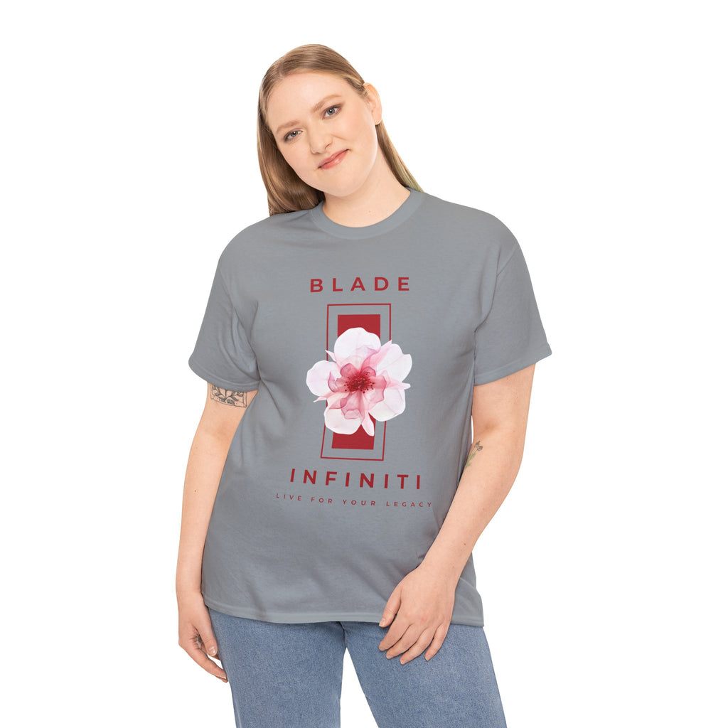 Essence of Infiniti Red/Pink Floral T-Shirt