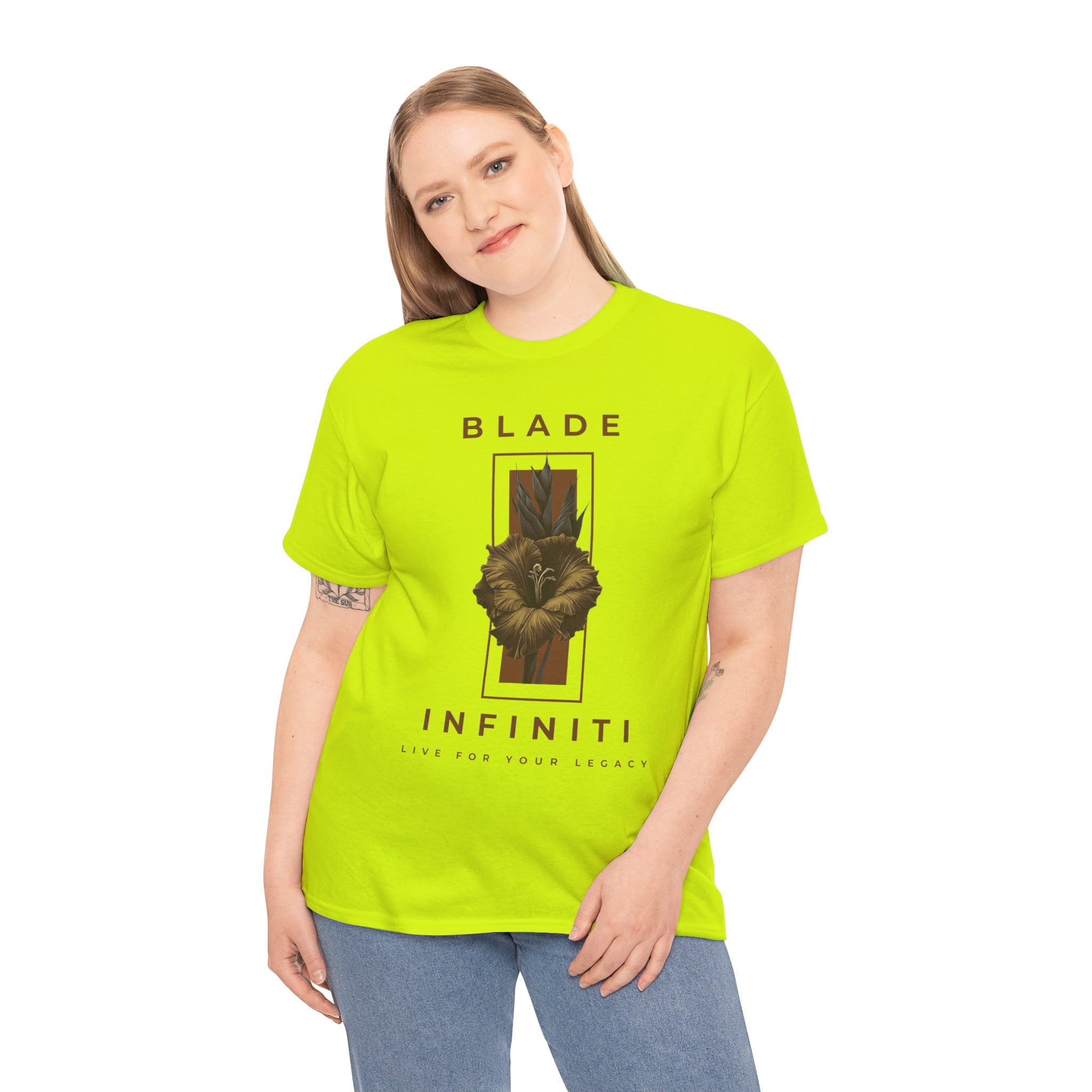 Essence of Infiniti Brown Floral T-Shirt