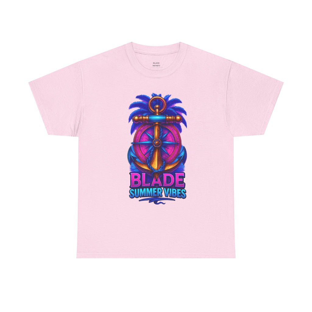 Anchor/Compass Multi Blue/Pink T-Shirt