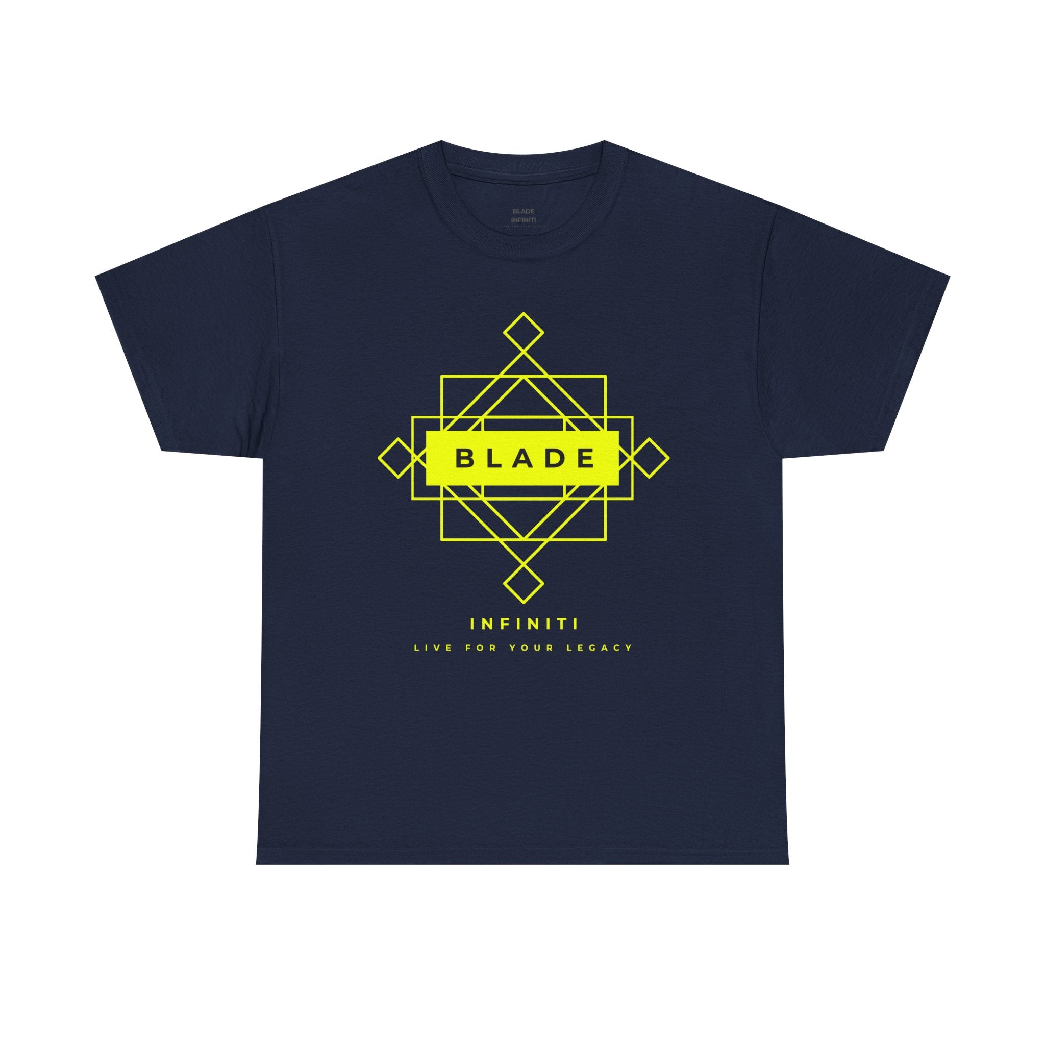 Geometric Infiniti Version 2 Neon Green T-Shirt
