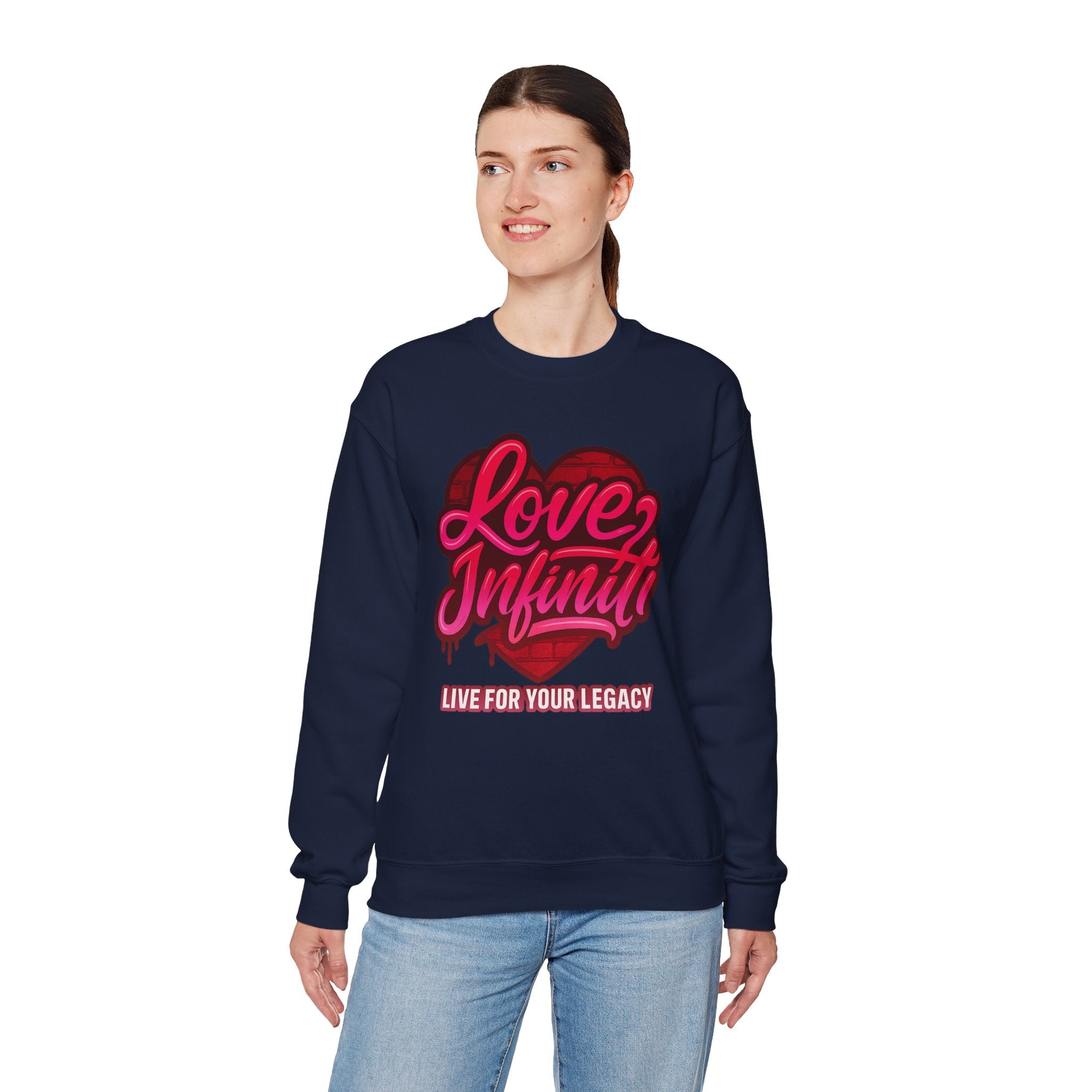 Love, Infiniti Street Vibes Unisex Crewneck Sweater