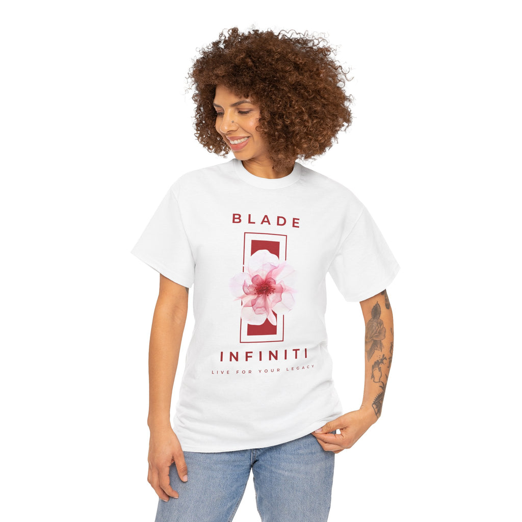 Essence of Infiniti Red/Pink Floral T-Shirt