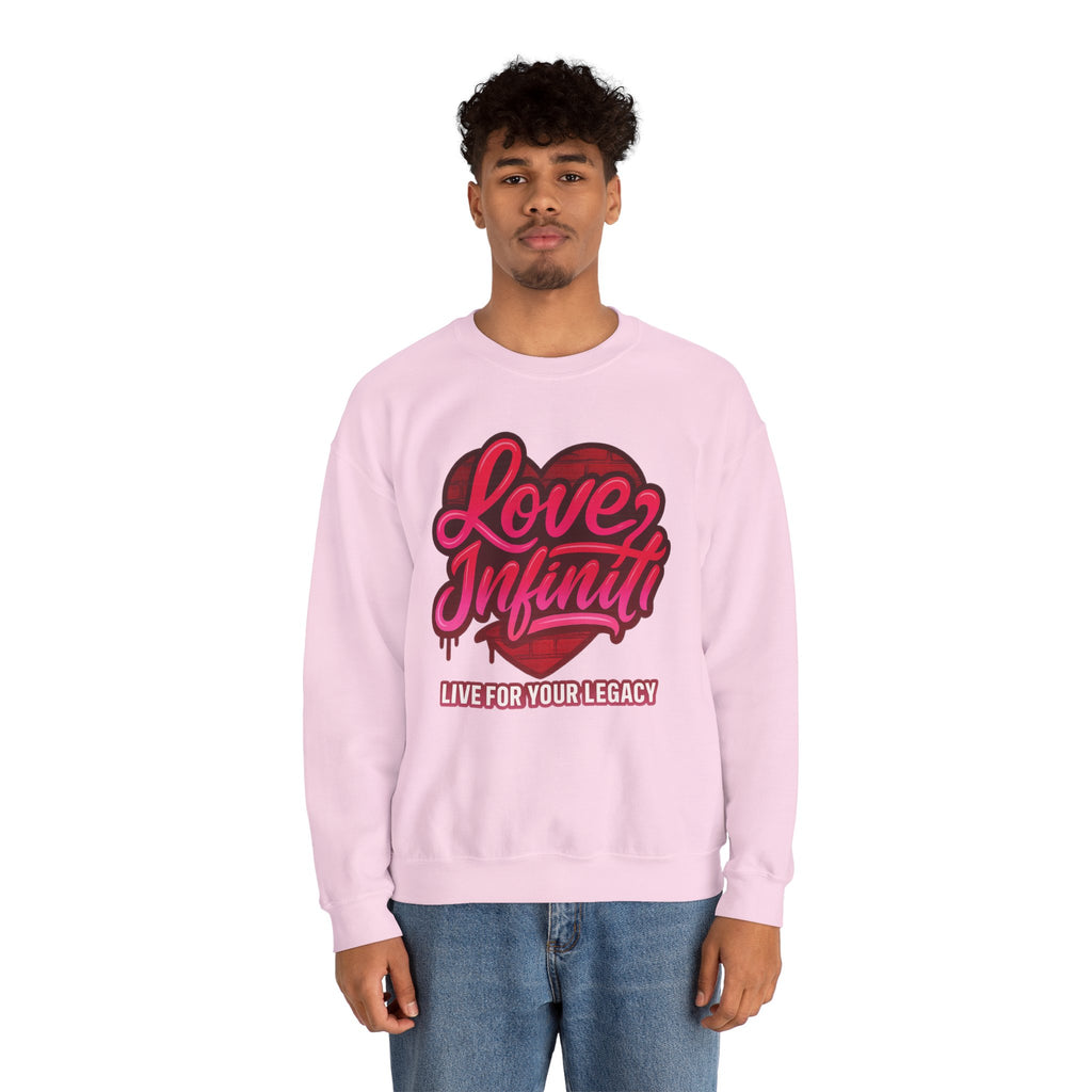 Love, Infiniti Street Vibes Unisex Crewneck Sweater