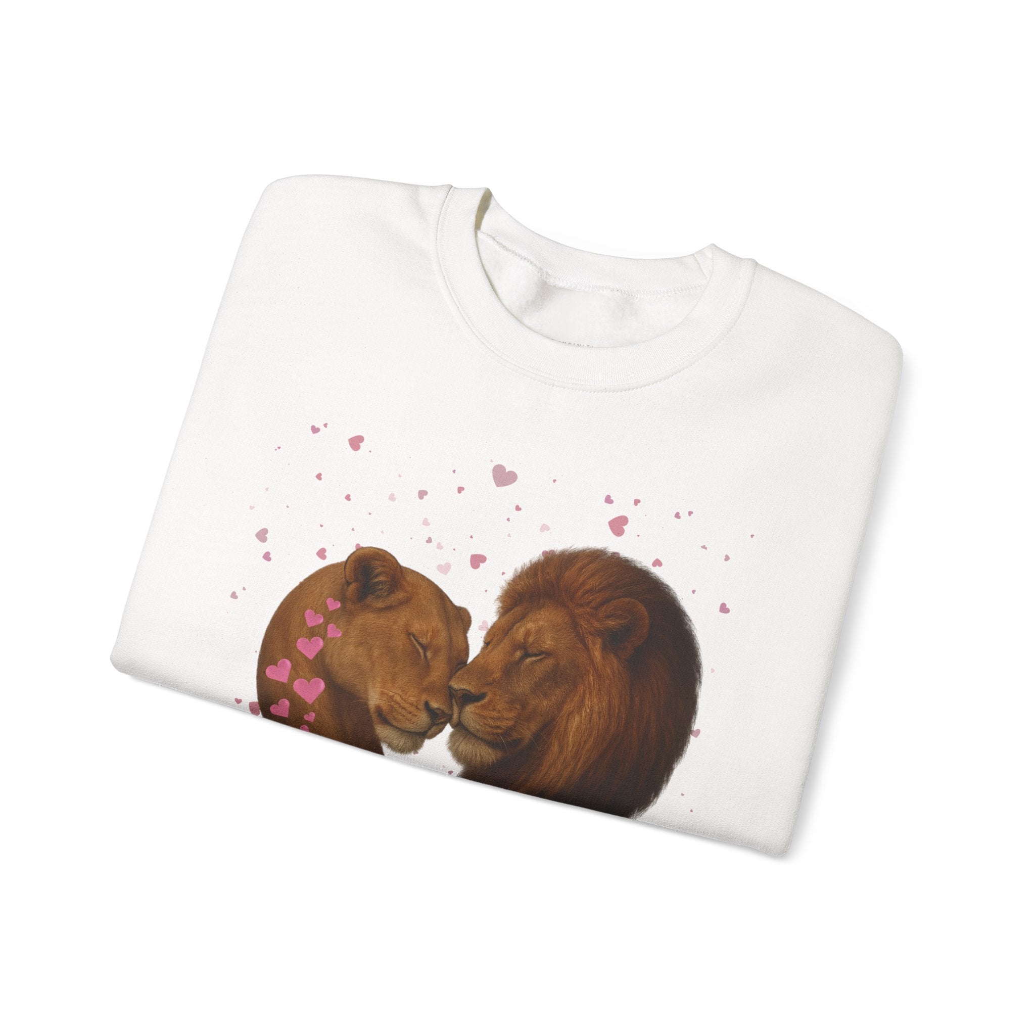 Lion Hearts - Love, Infiniti Unisex Crewneck Sweater
