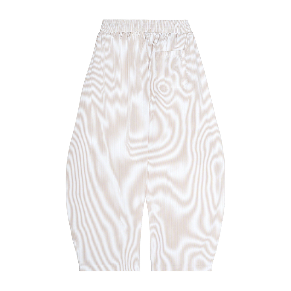 Equilibrium Vertical Stripe Drawstring Barrel Pants