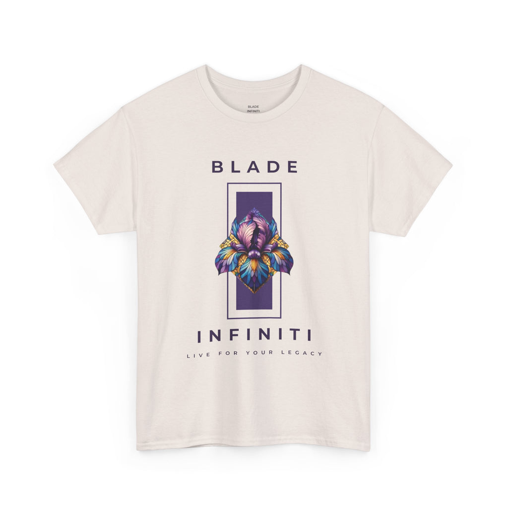 Essence of Infiniti Purple/Yellow/Teal Floral T-Shirt