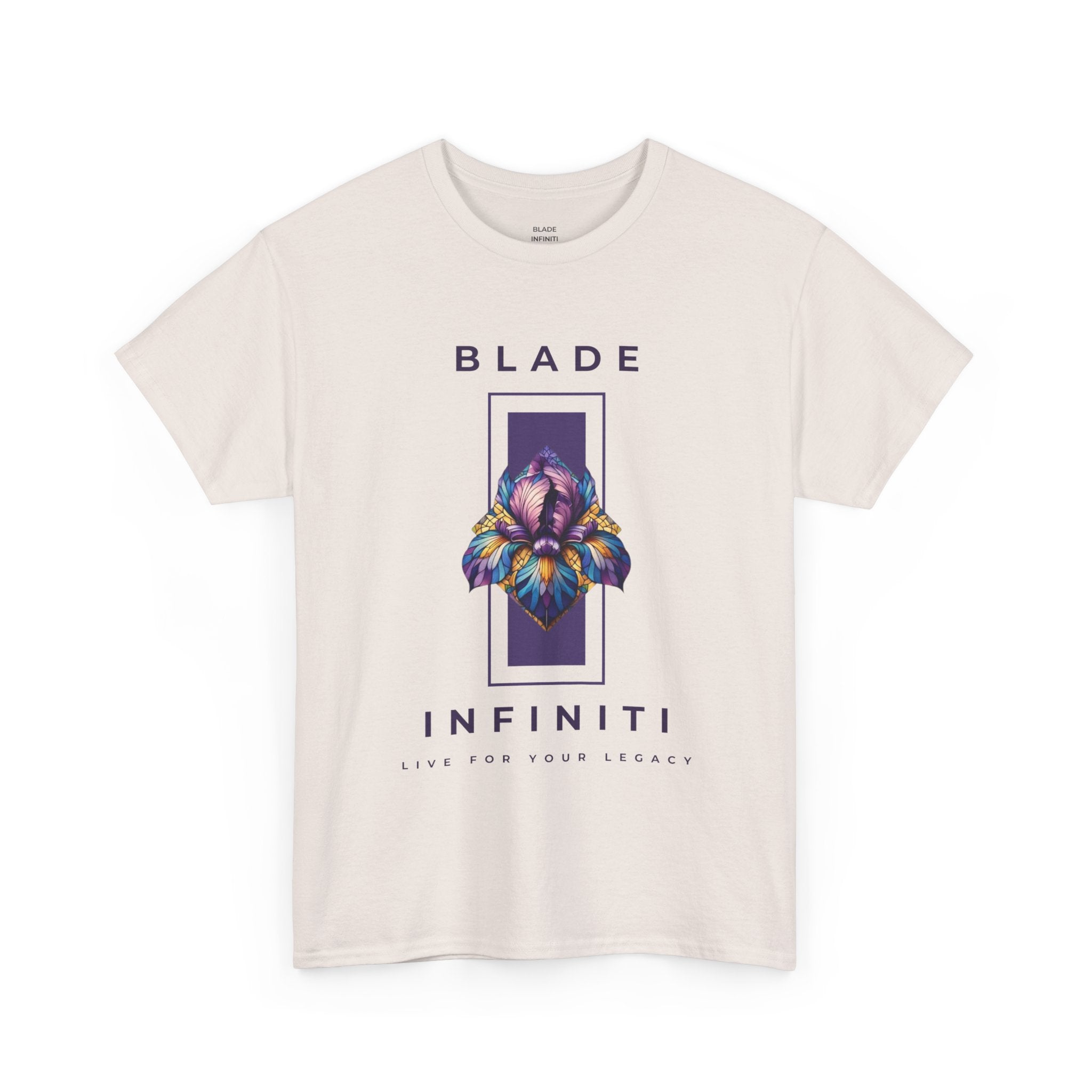 Essence of Infiniti Purple/Yellow/Teal Floral T-Shirt