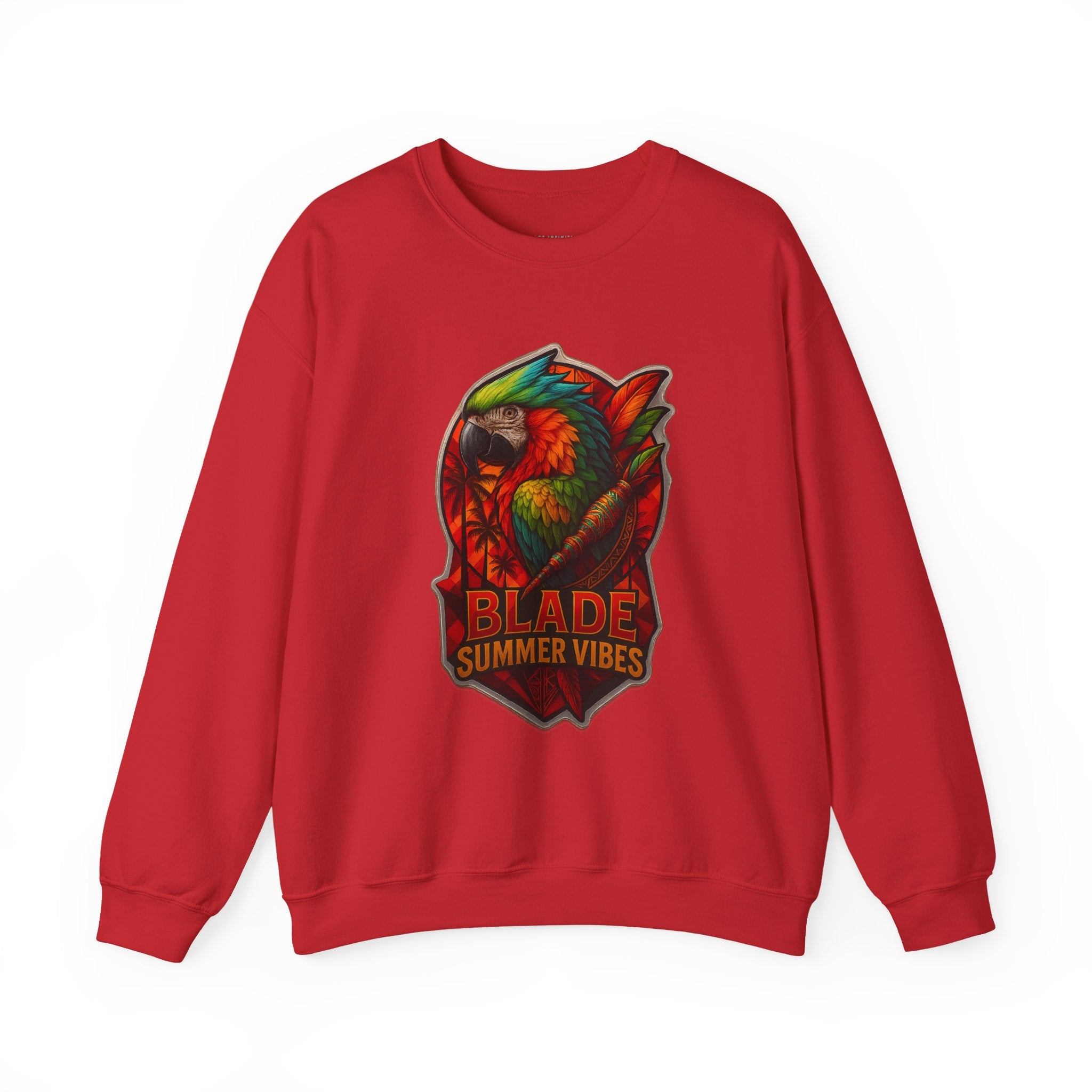 Aztec Parrot Unisex Crewneck Sweater