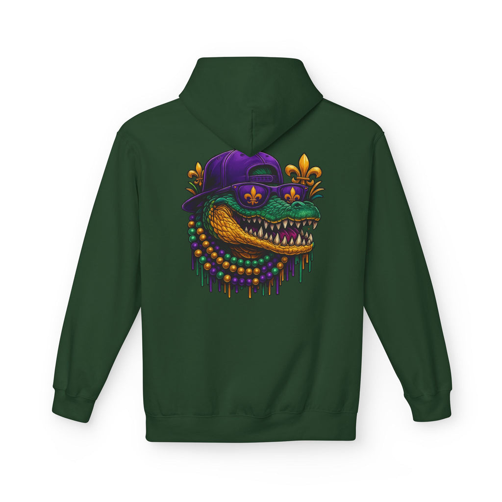 Mardi Gras Croc Hoodie