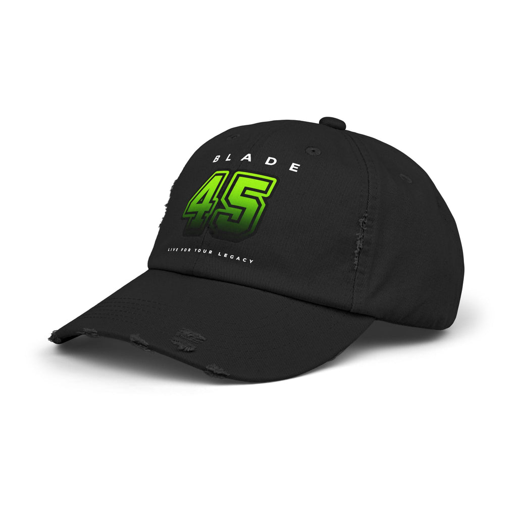 Blade 45 Neon Green/Black Ombre Hat/Cap