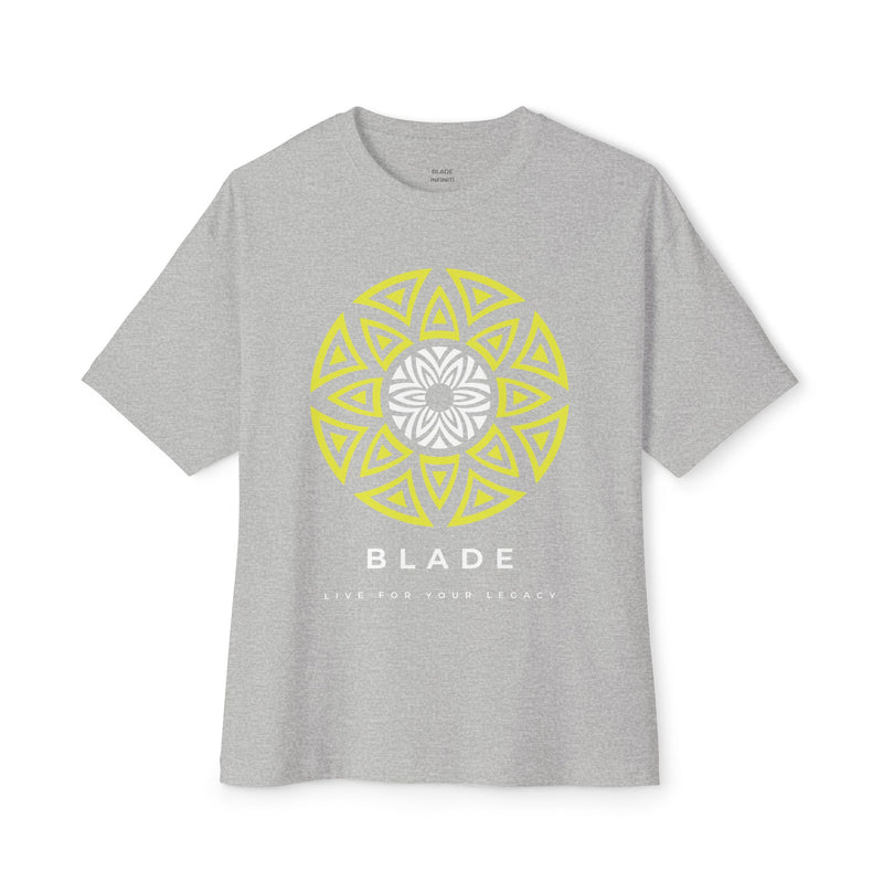 Boxy Oversized Ethereal Azteca Logo T-Shirt