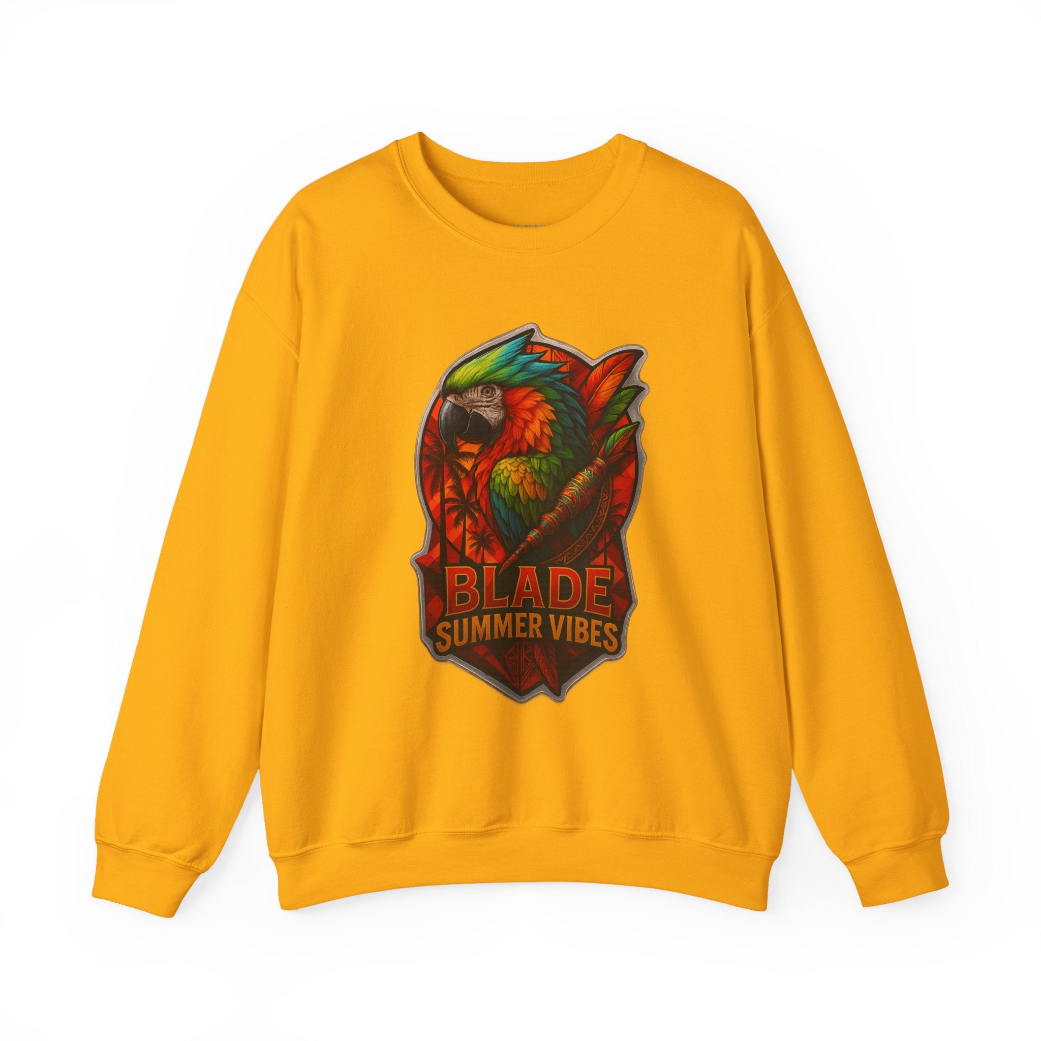Aztec Parrot Unisex Crewneck Sweater