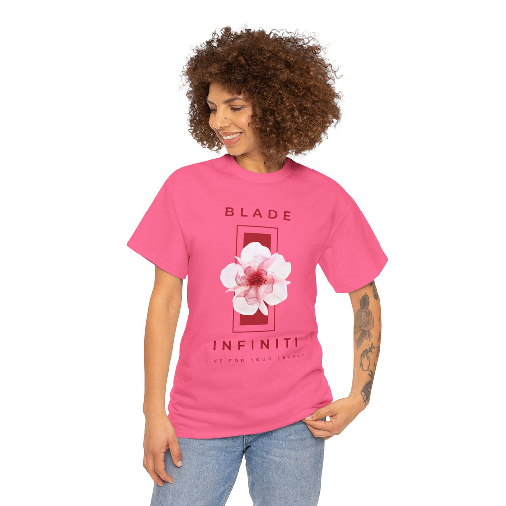 Essence of Infiniti Red/Pink Floral T-Shirt