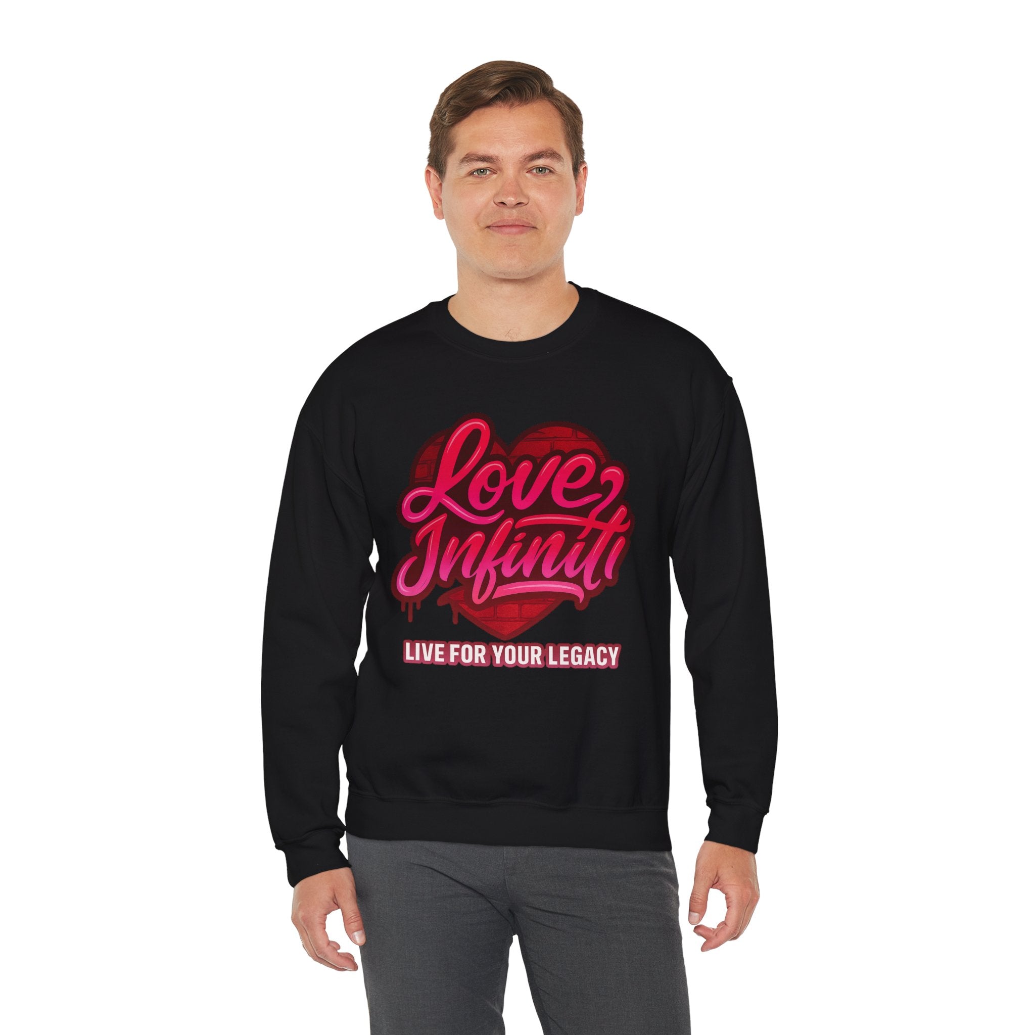 Love, Infiniti Street Vibes Unisex Crewneck Sweater