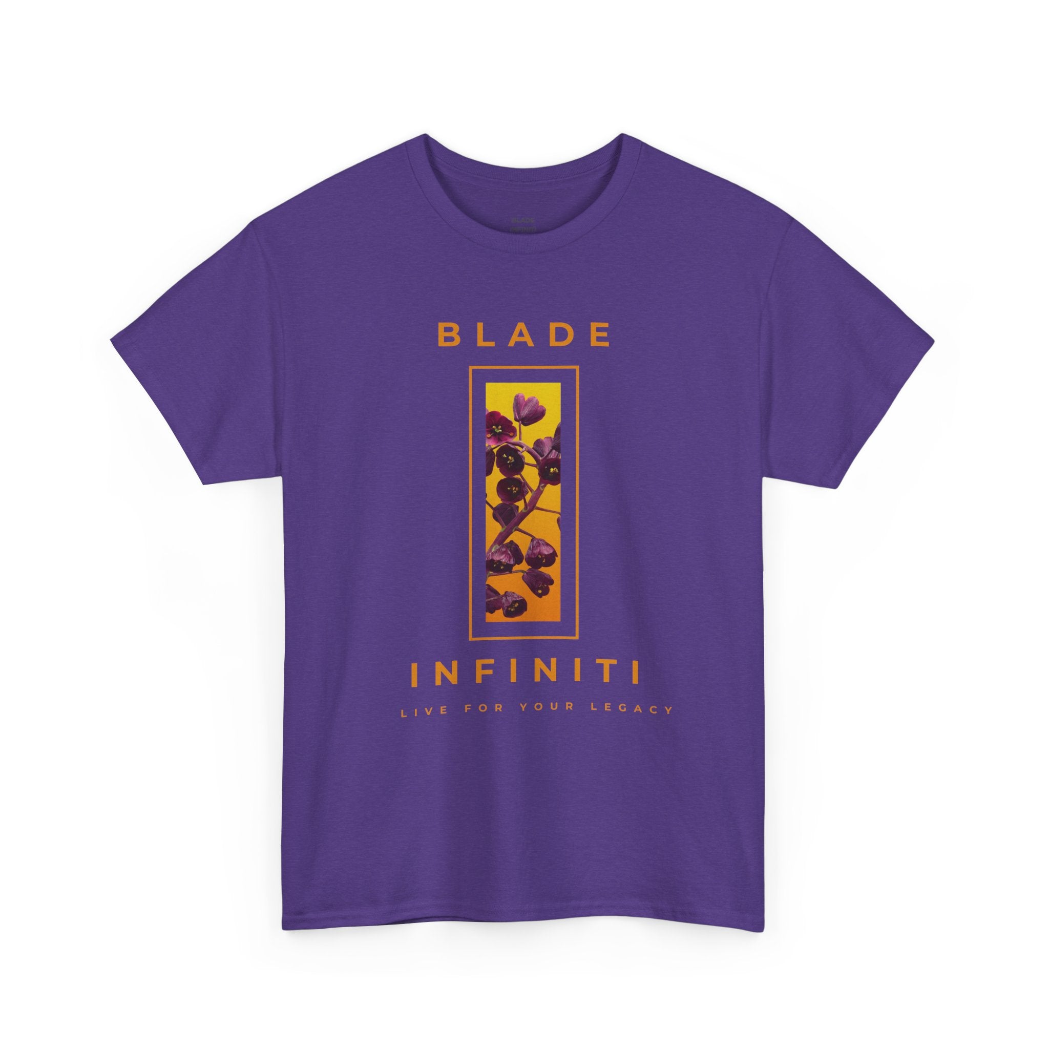 Essence of Infiniti Orange/Purple/Floral T-Shirt
