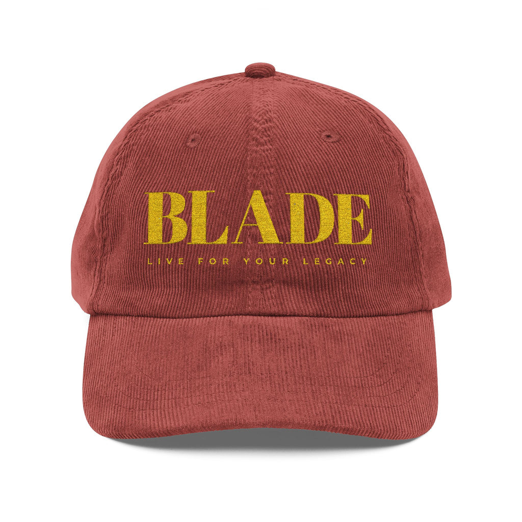 Blade Legacy Vintage Corduroy Hat/Cap Embroidery