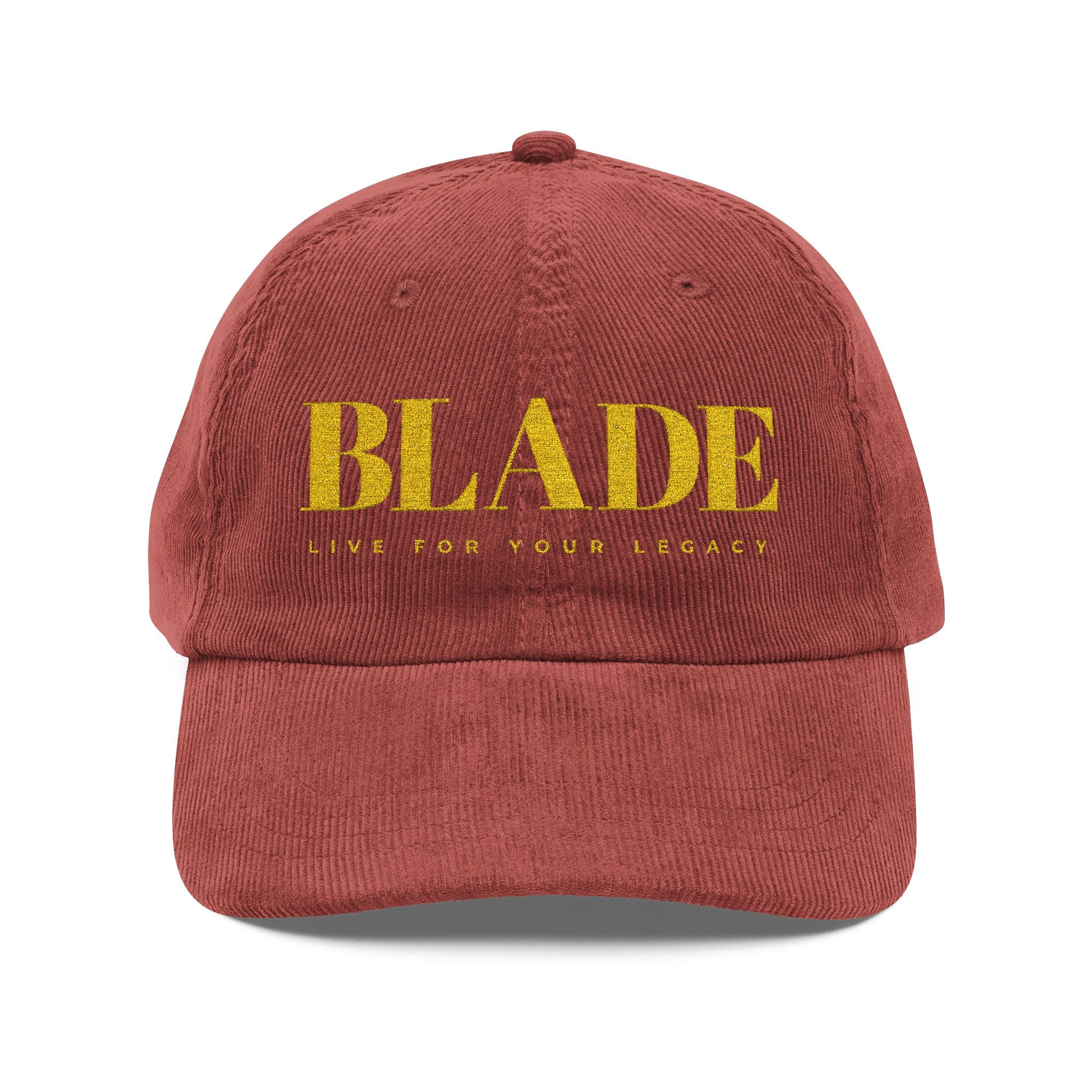Blade Legacy Vintage Corduroy Hat/Cap Embroidery