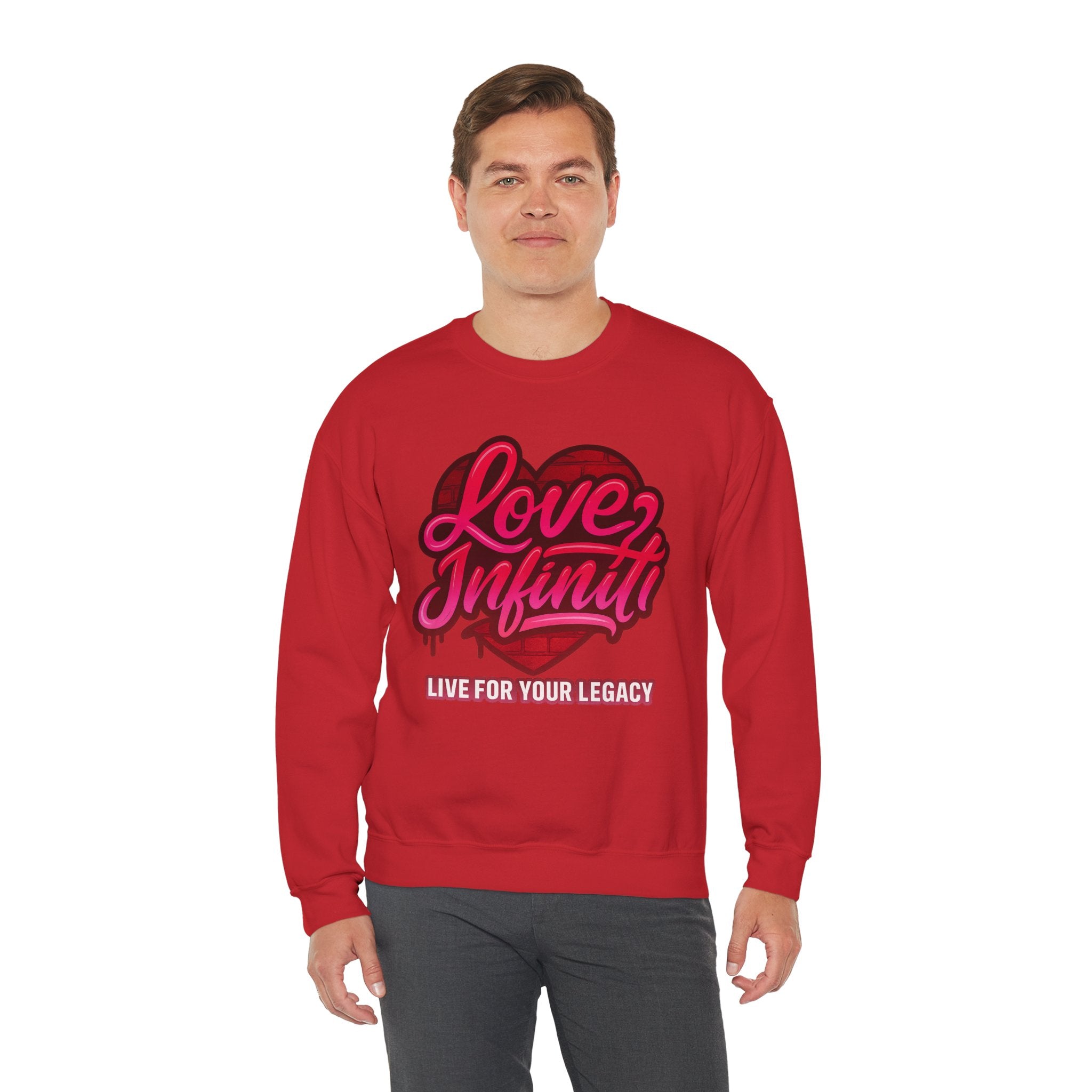 Love, Infiniti Street Vibes Unisex Crewneck Sweater