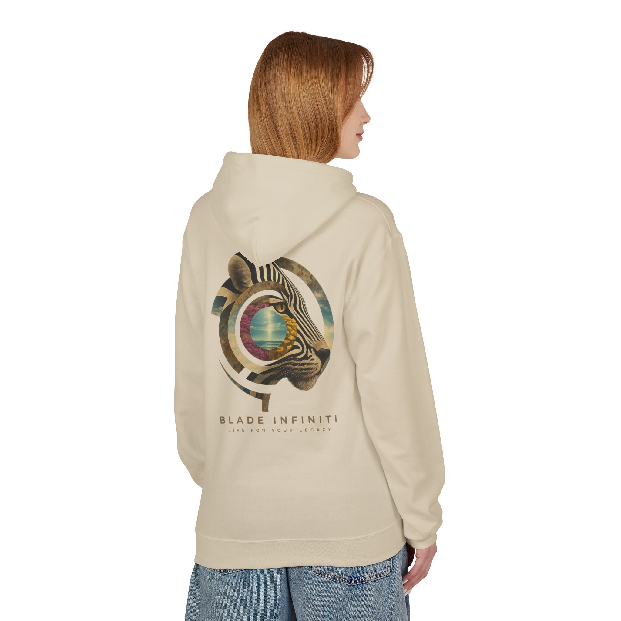 Safari Bloom Tiger Hoodie