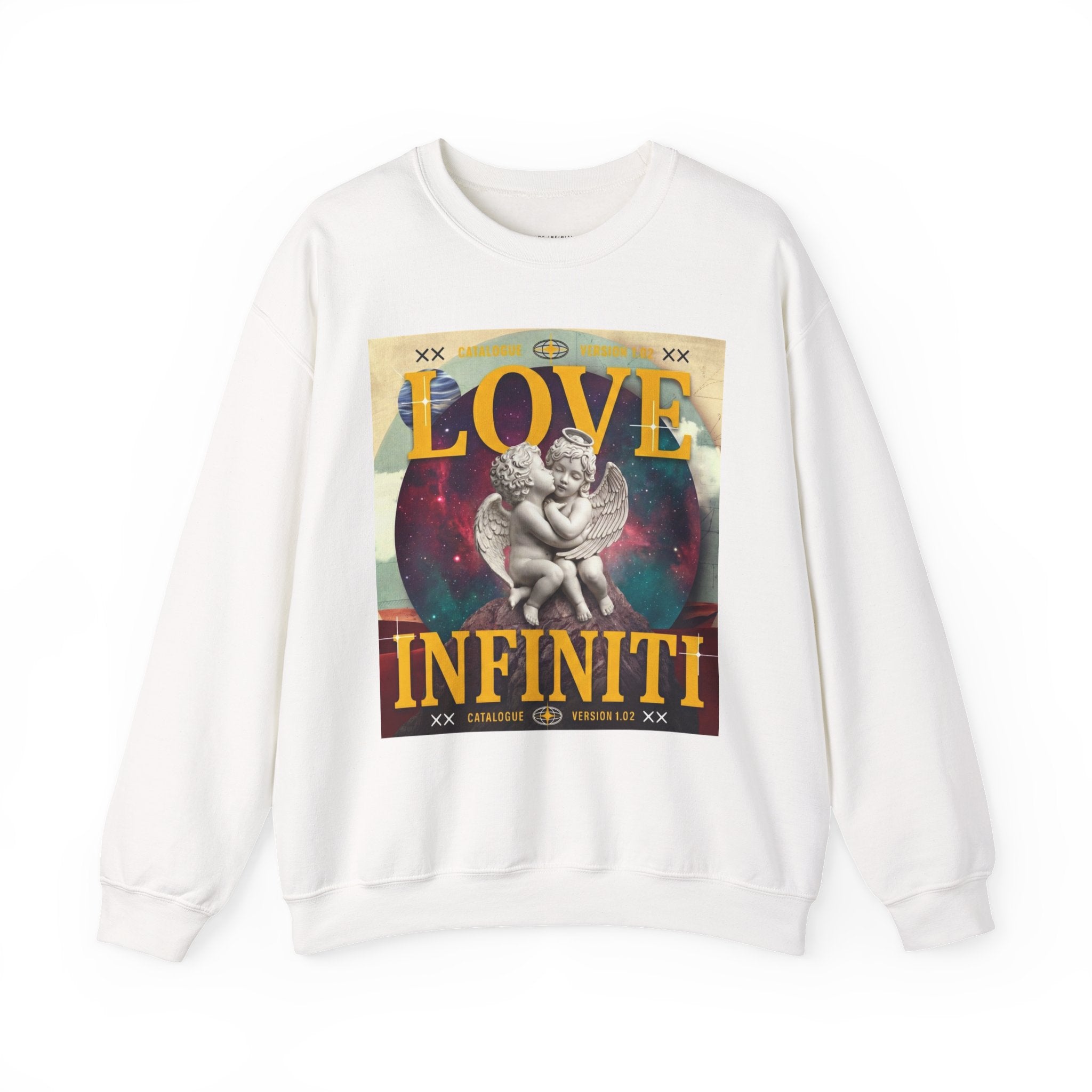Celestial Love, Infiniti Unisex Crewneck Sweater
