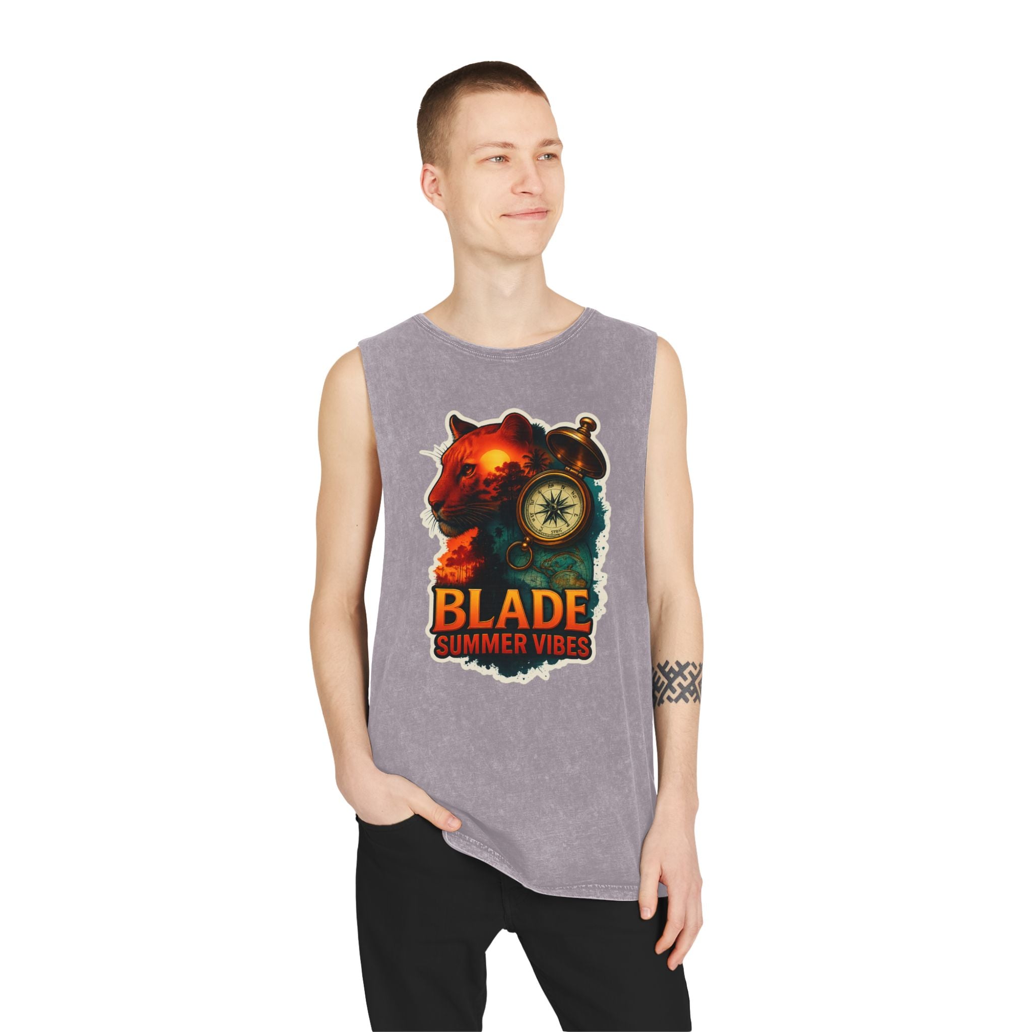 Primal Palms Lion Version 2 Tank Top