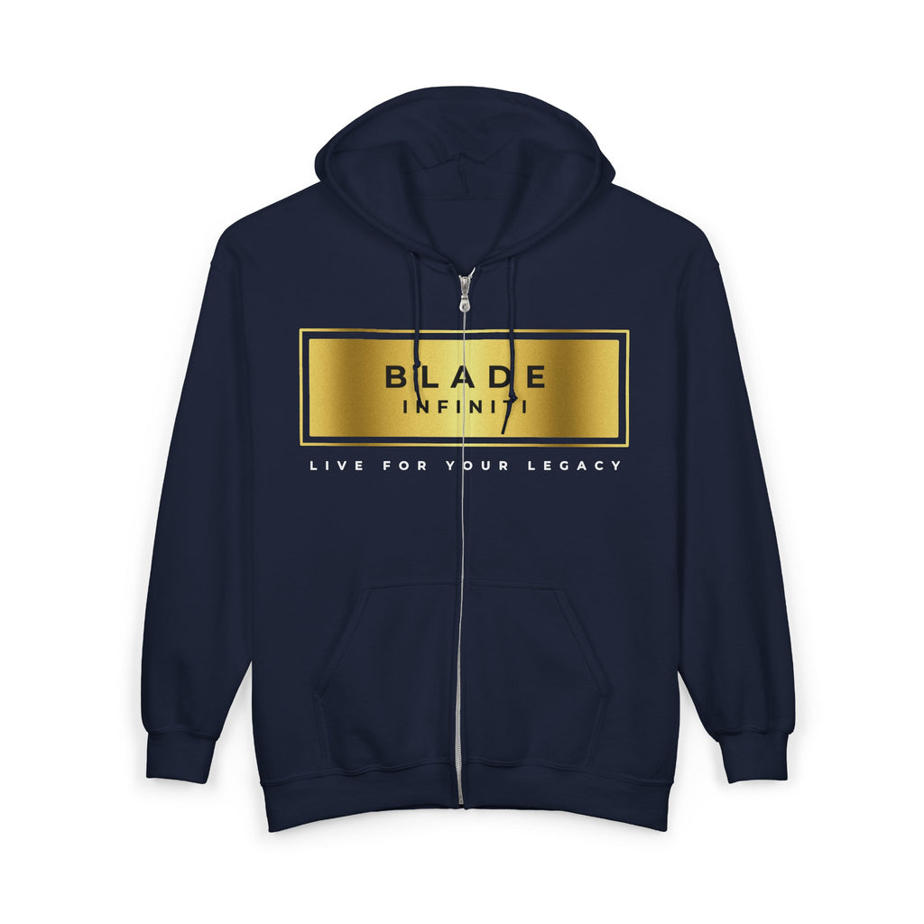 Legacy Essential Gold Zip Hoodie