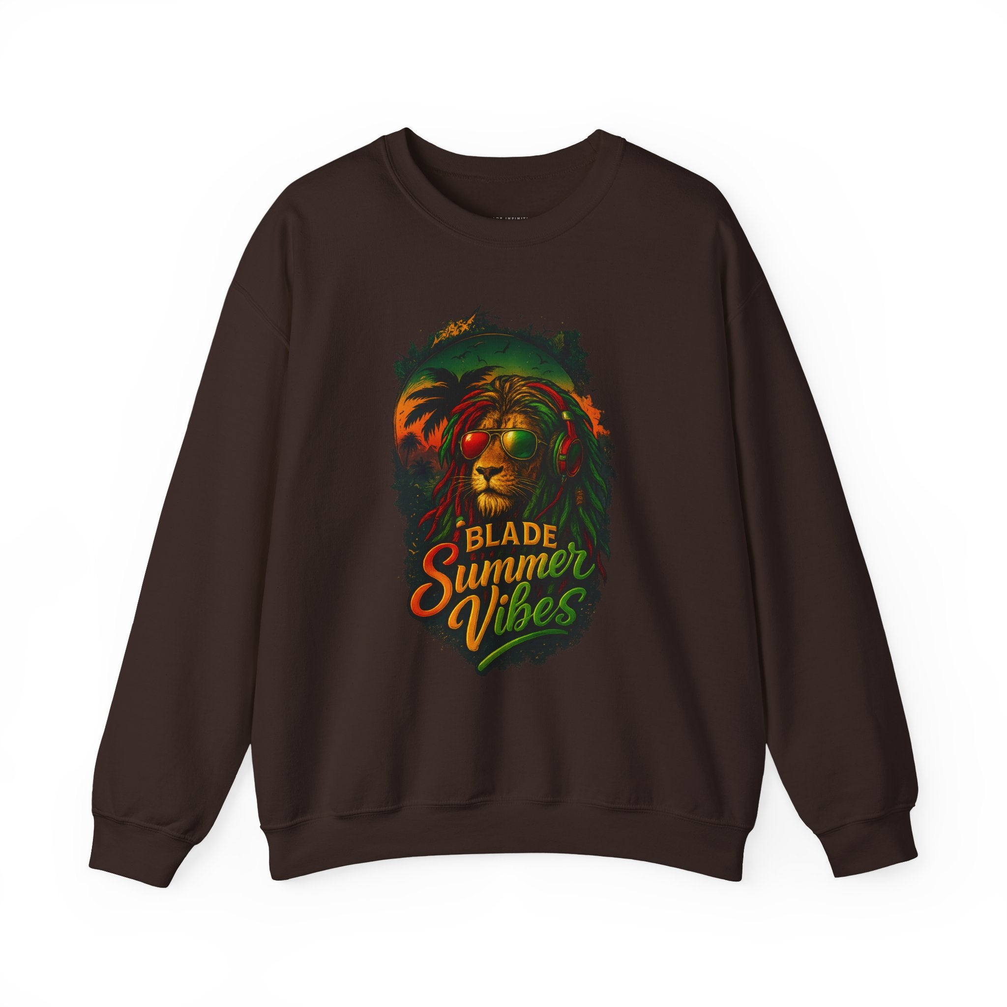 Rasta Lion Unisex Crewneck Sweater