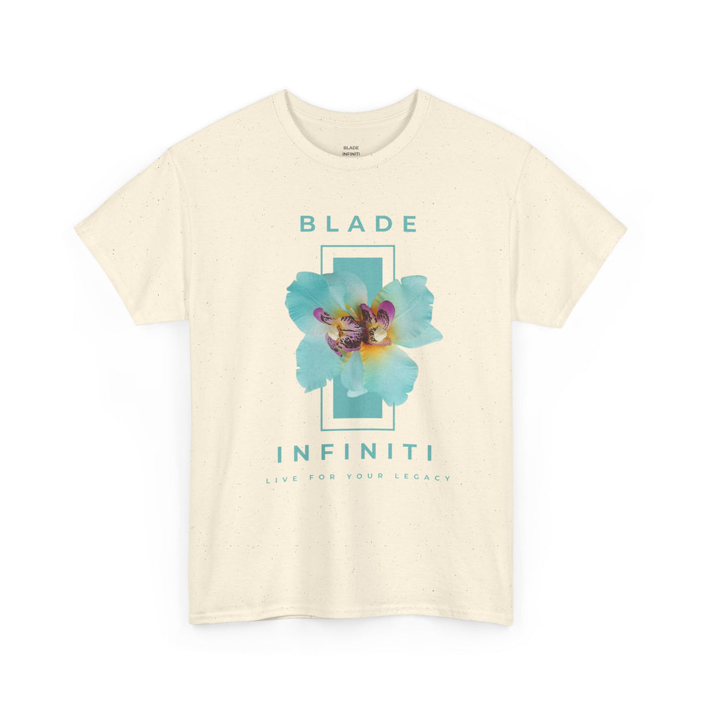 Essence of Infiniti Light Aqua Floral T-Shirt
