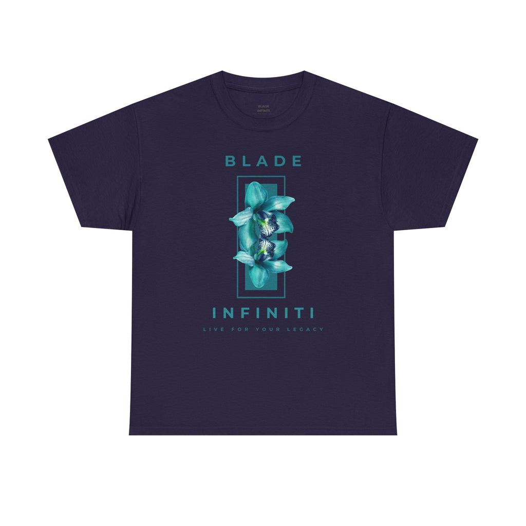 Essence of Infiniti Teal Floral T-Shirt
