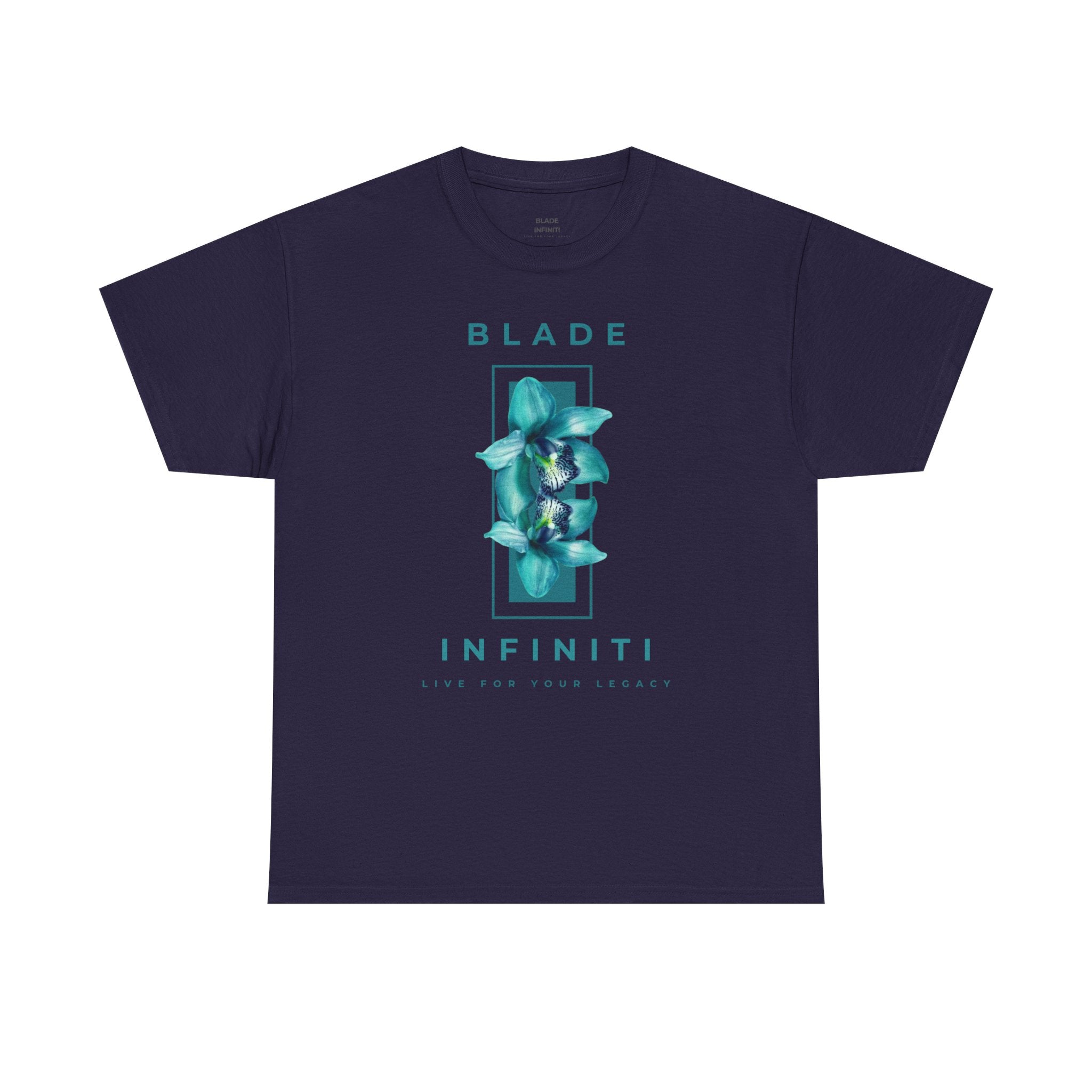 Essence of Infiniti Teal Floral T-Shirt
