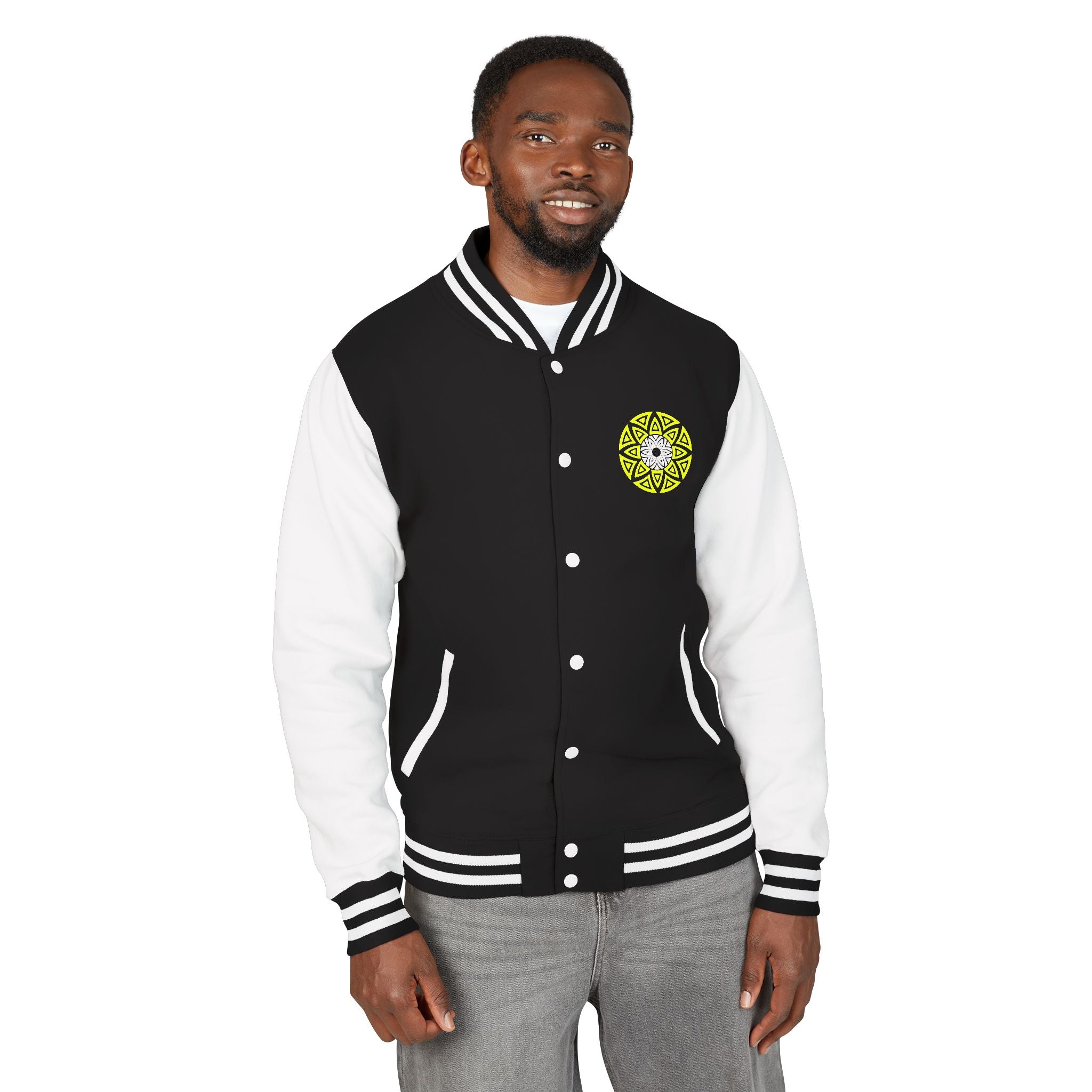 Blade 45 Golden Yellow/White Letterman Jacket