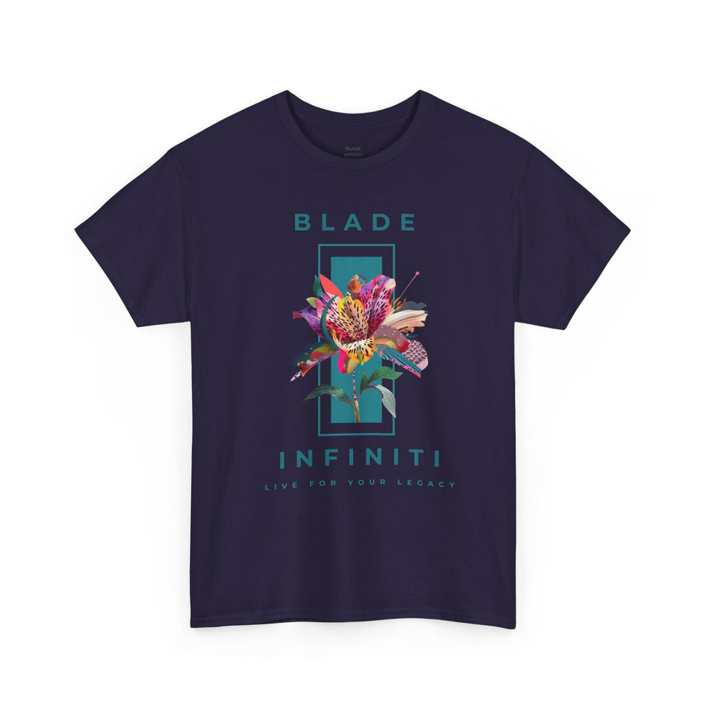 Essence of Infiniti Teal/Floral T-Shirt
