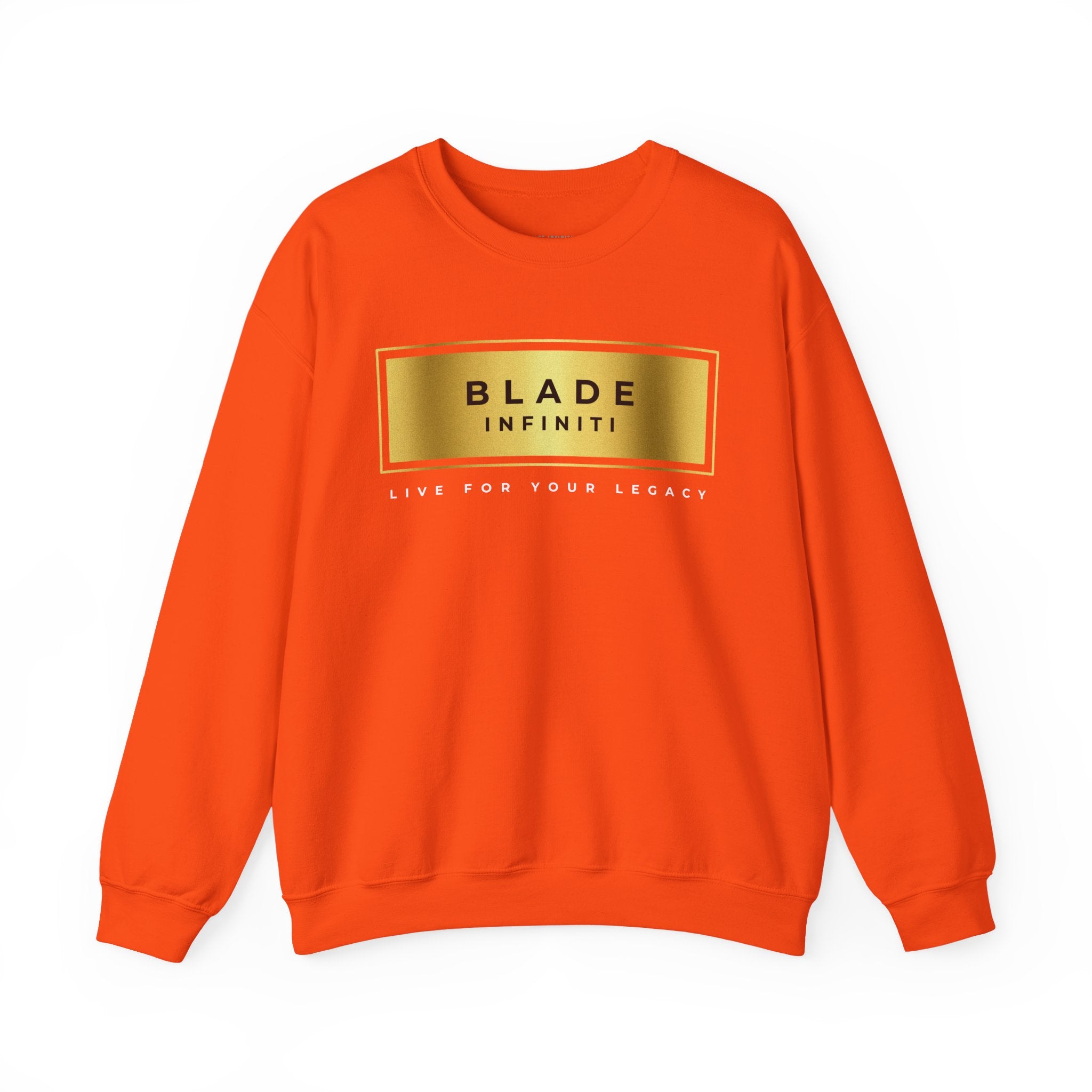 Legacy Essential Gold Unisex Crewneck Sweater