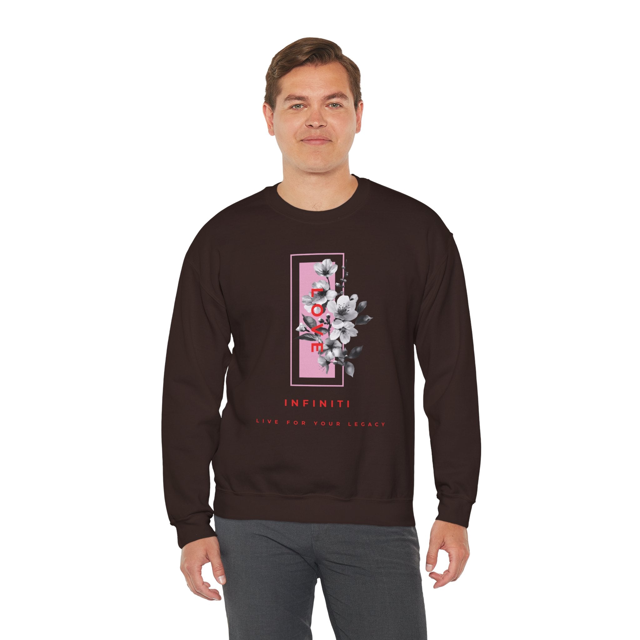 Bloom Bae Red Floral Love, Infiniti Sweater