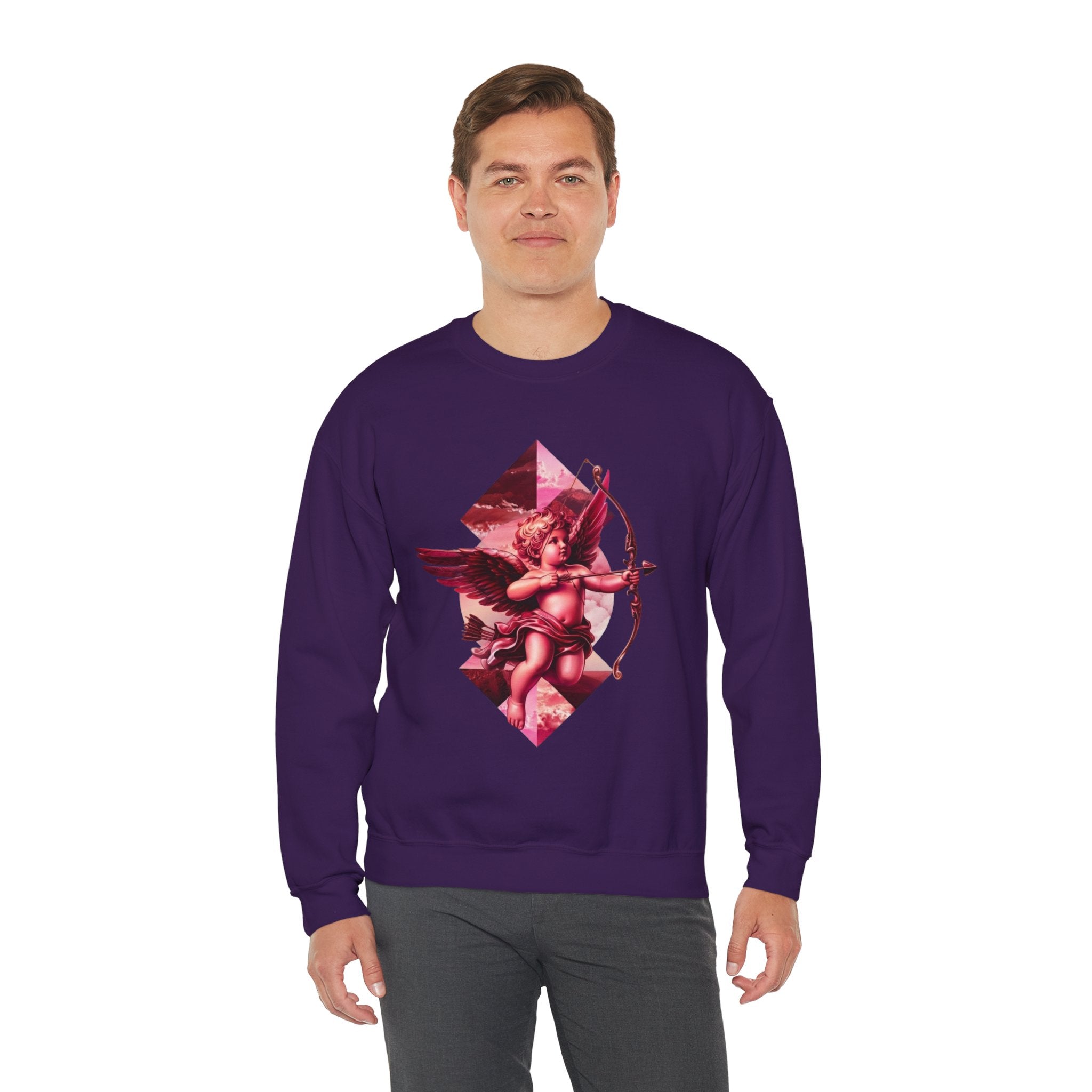 Cupid's Bow + Arrow - Love, Infiniti Unisex Crewneck Sweater