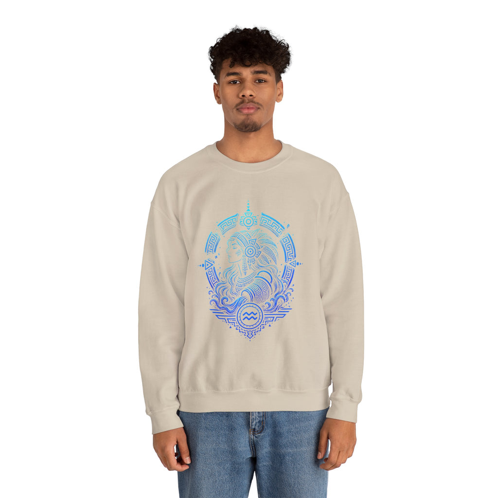 Aquarius Zodiac Version 2 Unisex Sweater