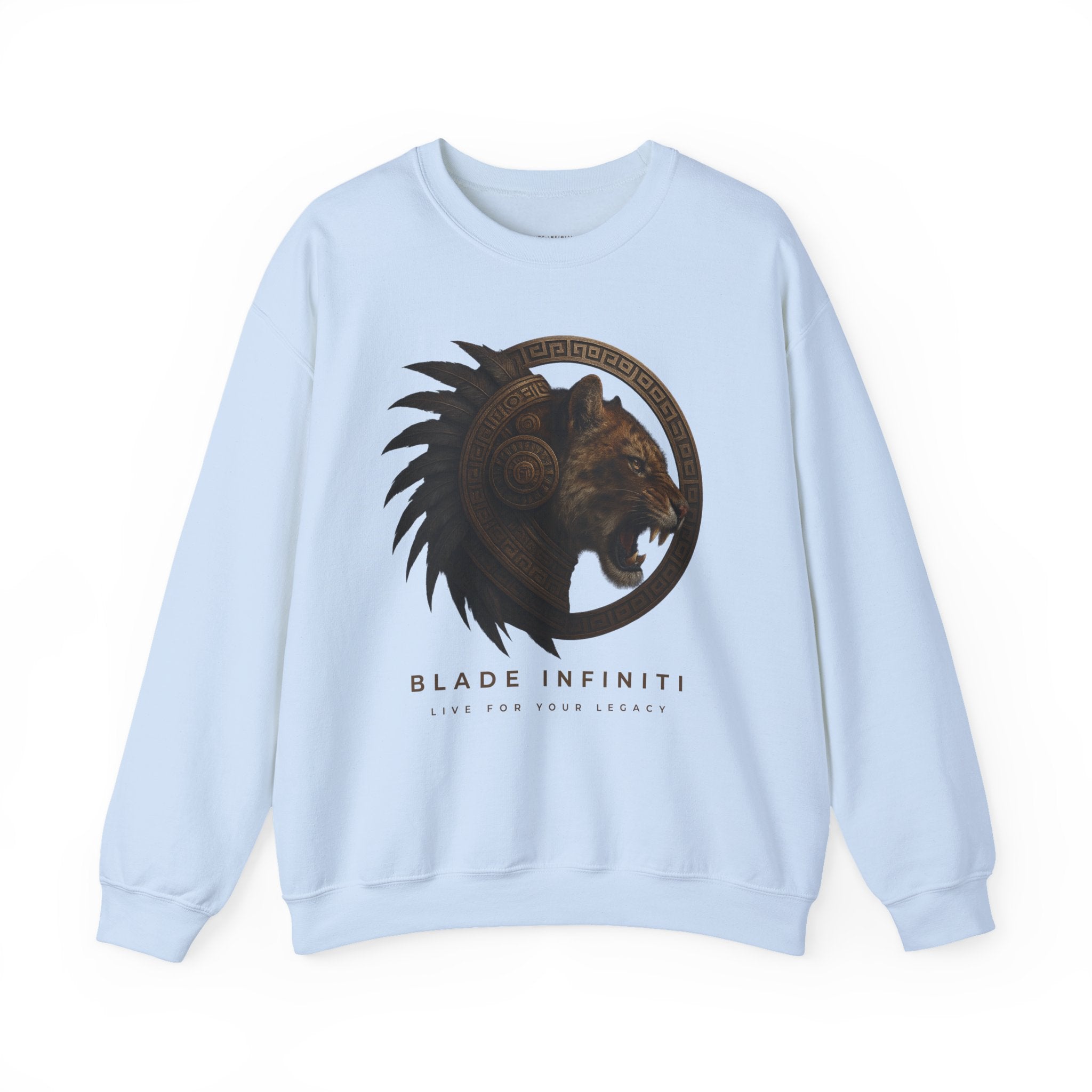 Aztec Tiger Unisex Crewneck Sweater