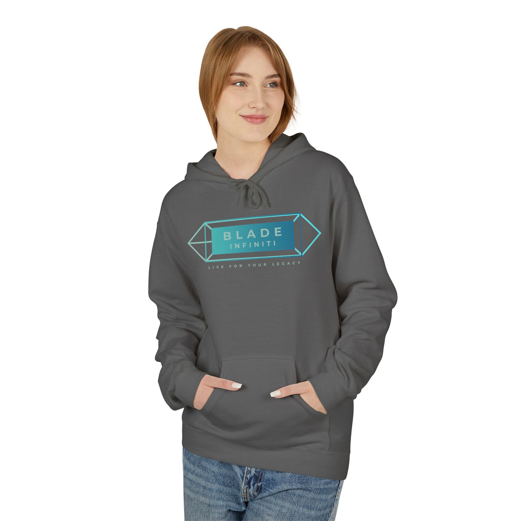 Cupid's Bow Blue + Arrow - Love, Infiniti Hoodie