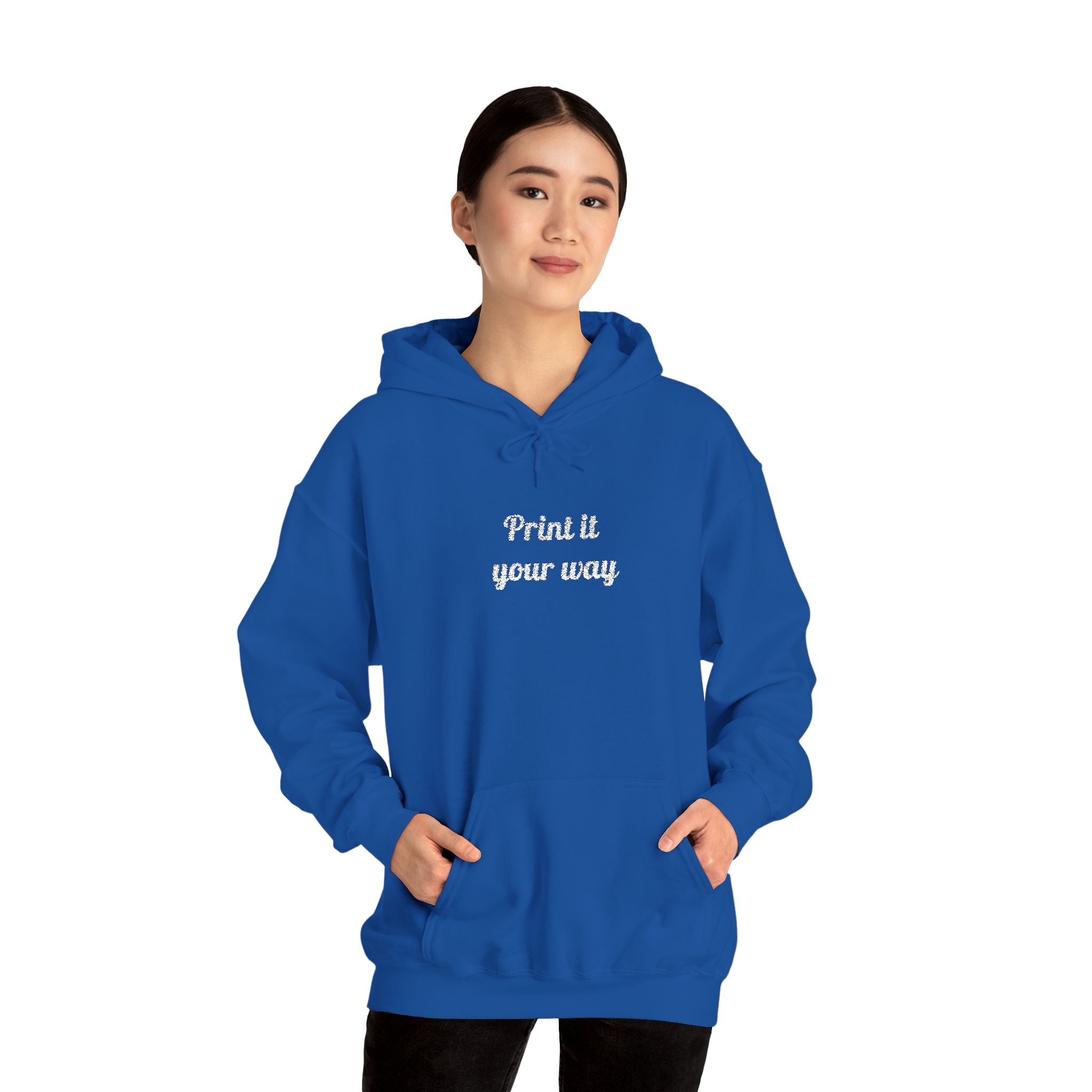 Embroidery Personalization - Unisex Hoodie (Make It Yours)