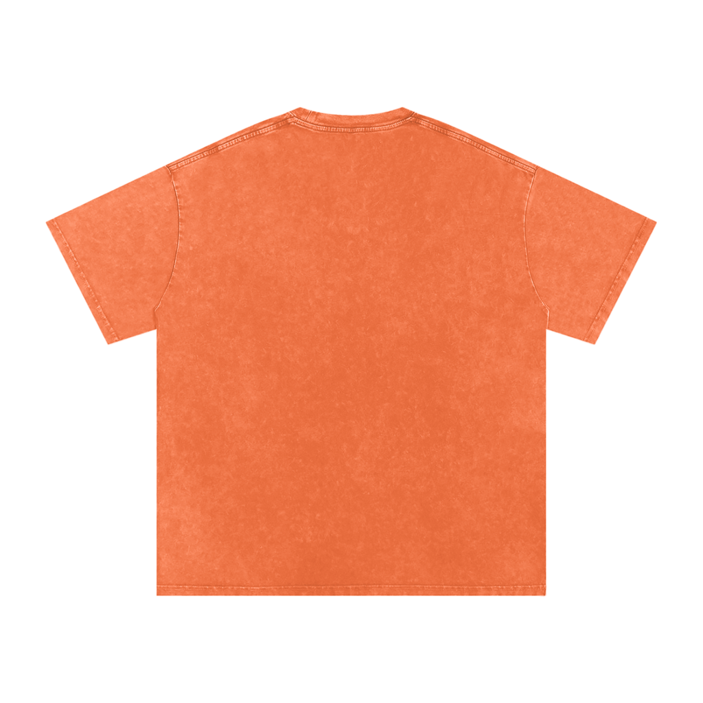 Aztec Tiger Washed Oversized Cotton T-Shirt