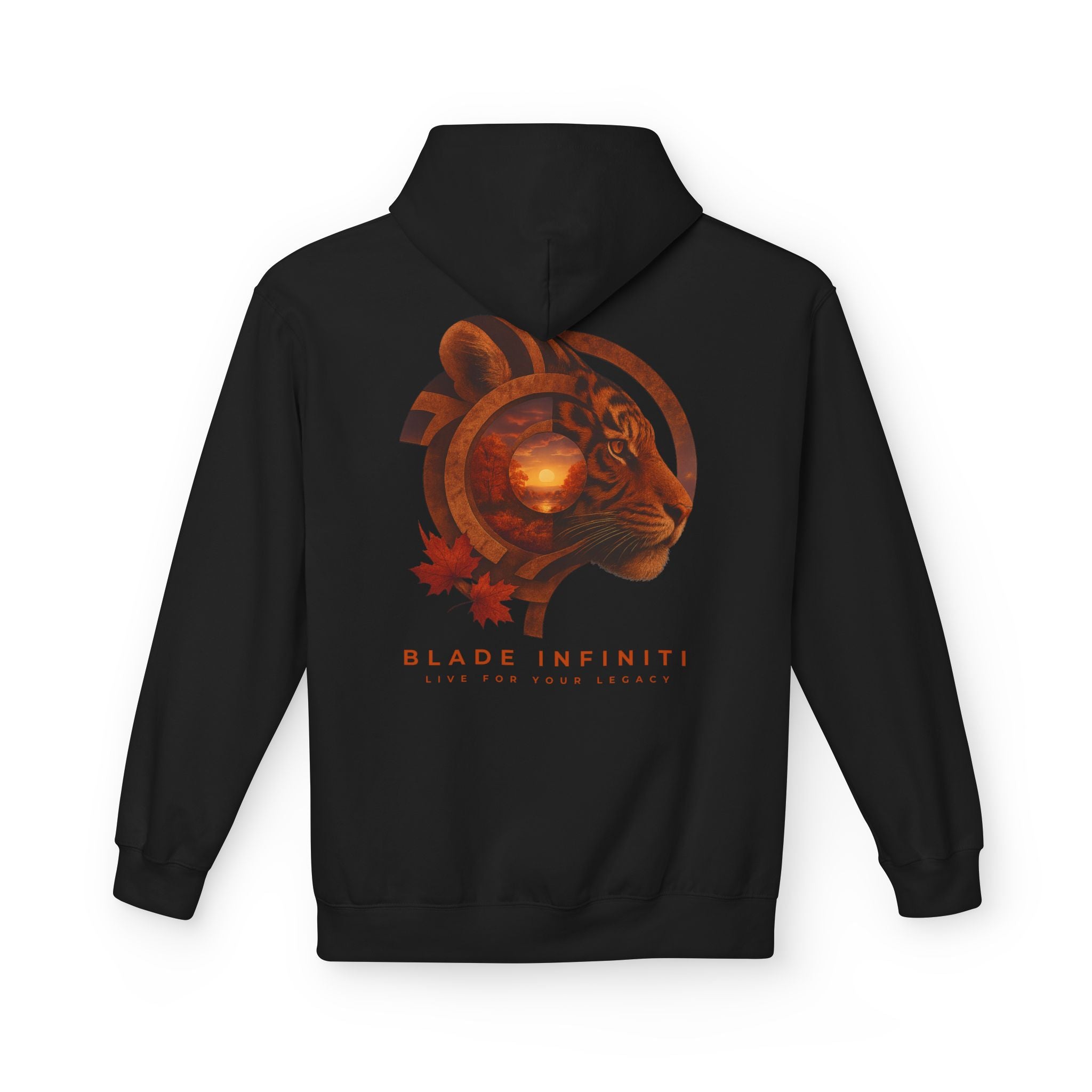 Safari Bloom Tiger Fall Hoodie V2