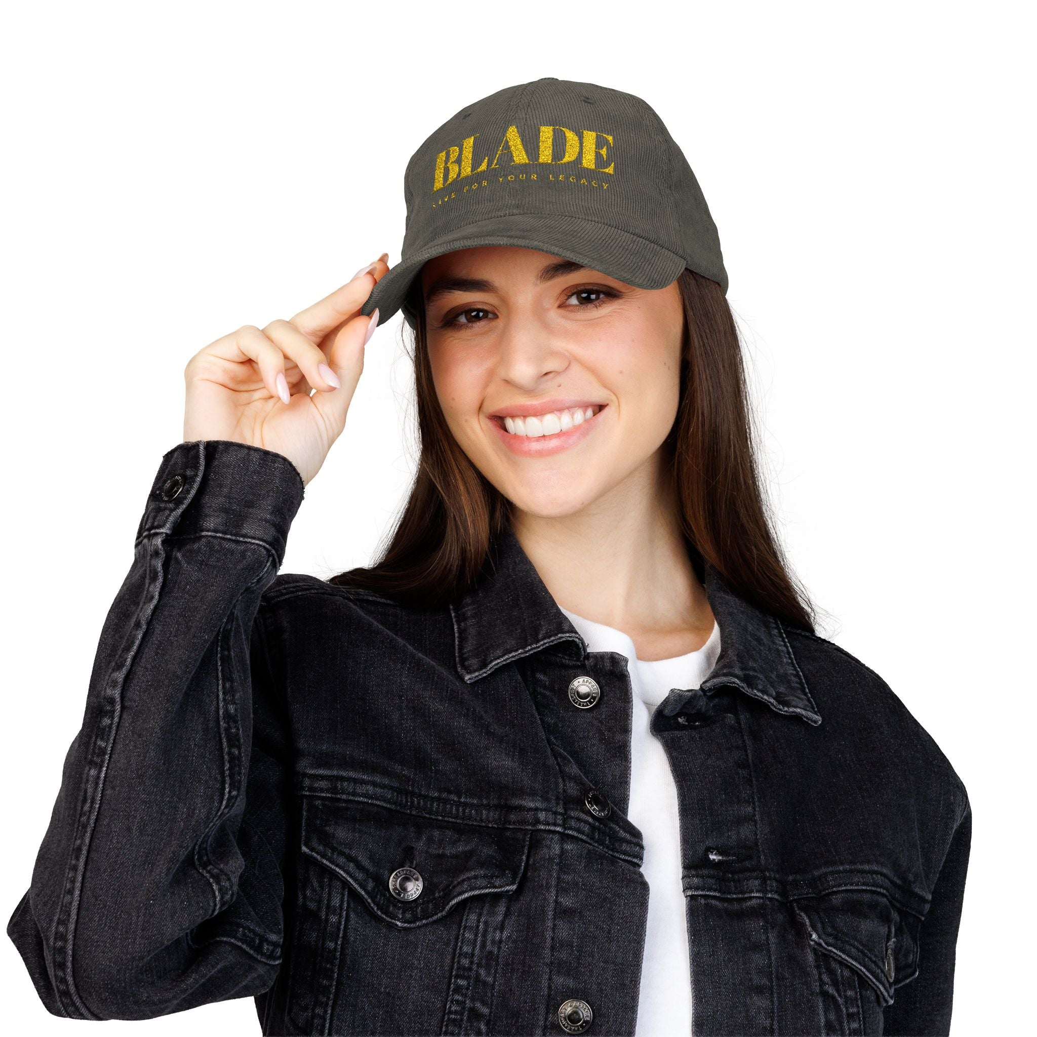 Blade Legacy Vintage Corduroy Hat/Cap Embroidery