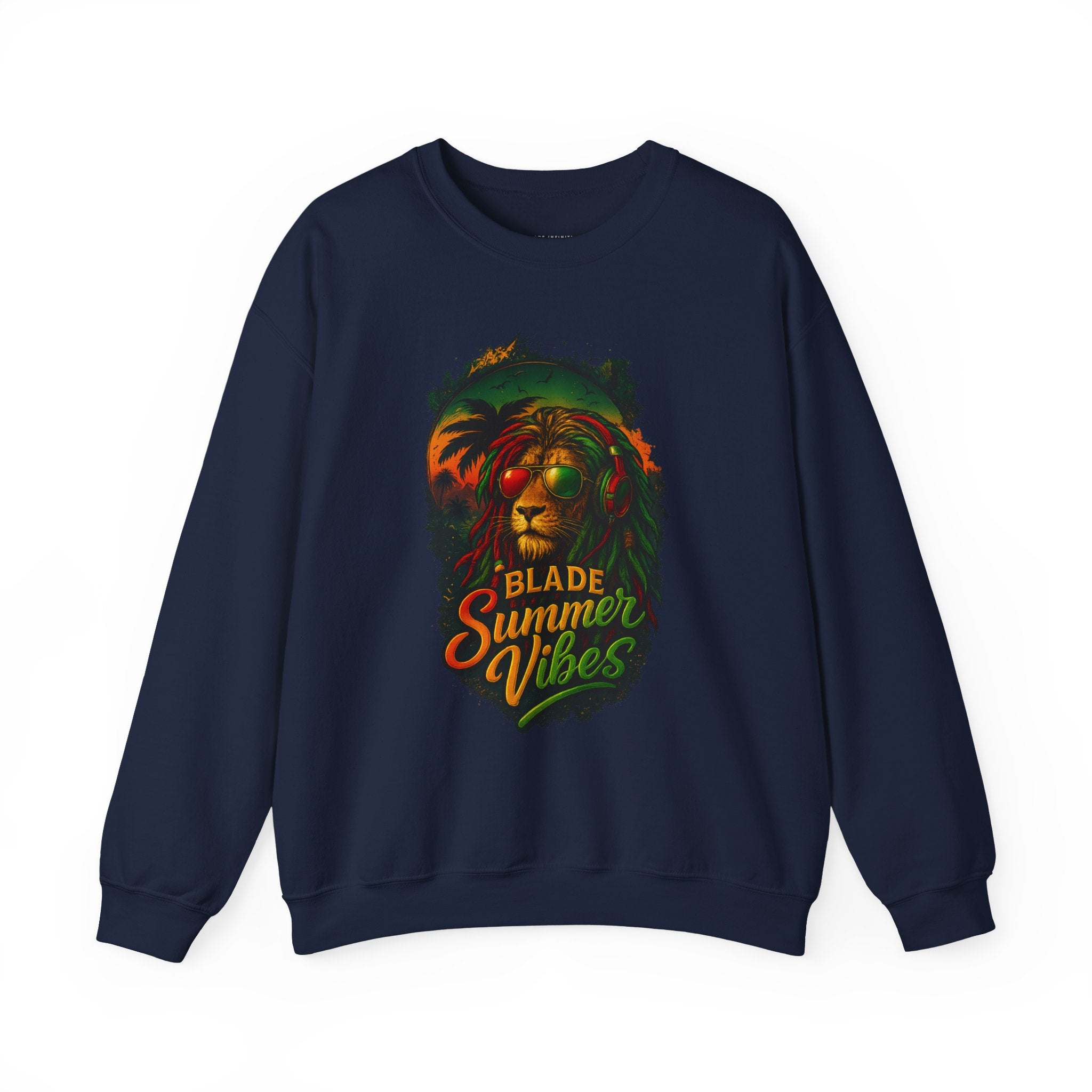 Rasta Lion Unisex Crewneck Sweater