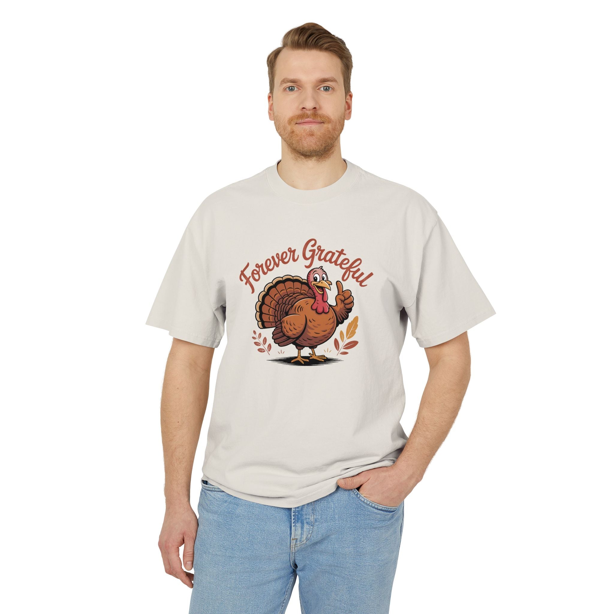 Forever Grateful Unisex Heavy Faded T-Shirt